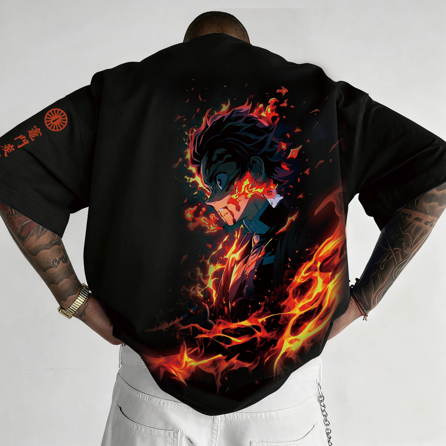 Unisex Anime Inspired Vintage T-Shirt | Demon Slayer