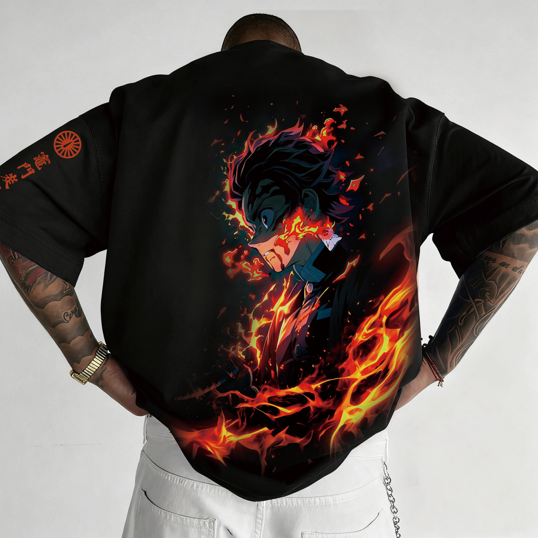 Unisex Anime Inspired Vintage T-Shirt | Demon Slayer
