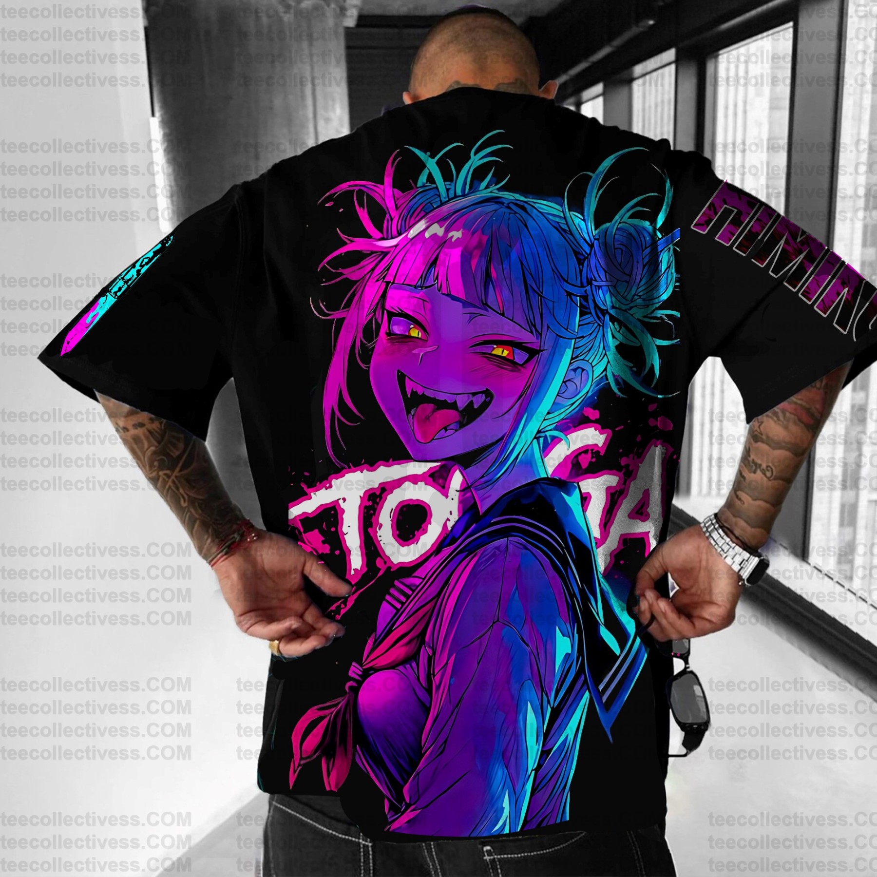 Unisex Anime Inspired Vintage T-Shirt