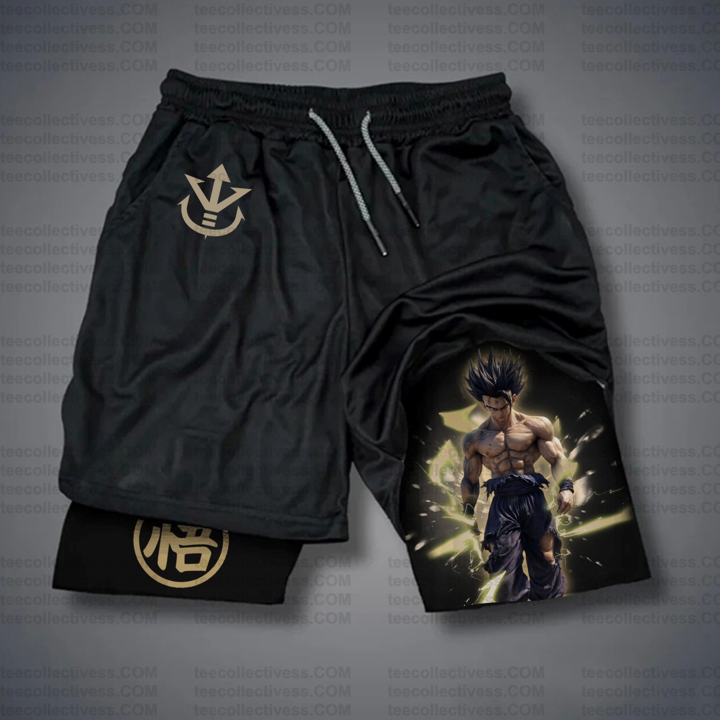 Unisex Casual Anime Streetwear Shorts 丨Demon Slayer X Pokémon