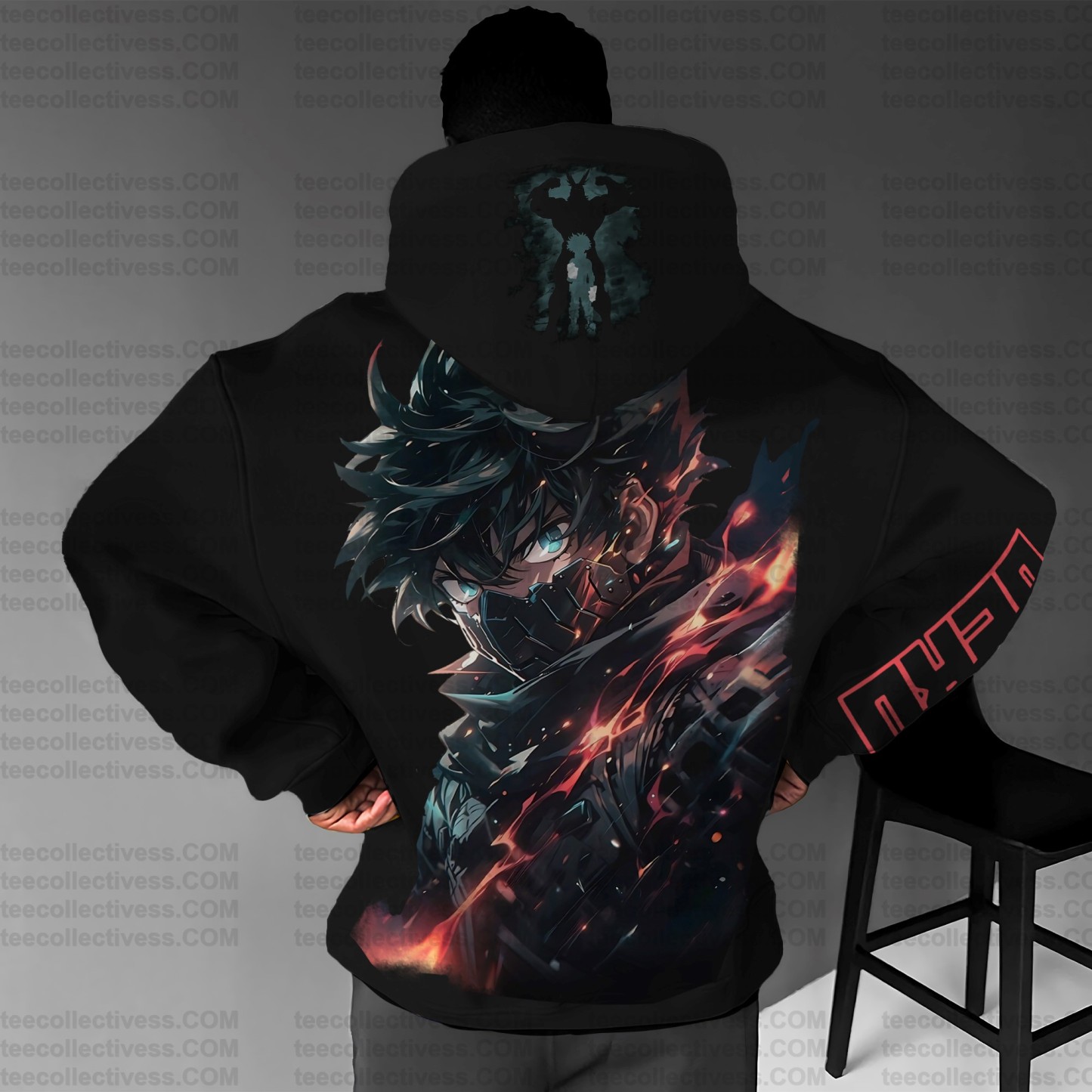 Unisex Anime Graphic Streetwear Vintage Plush Hoodie