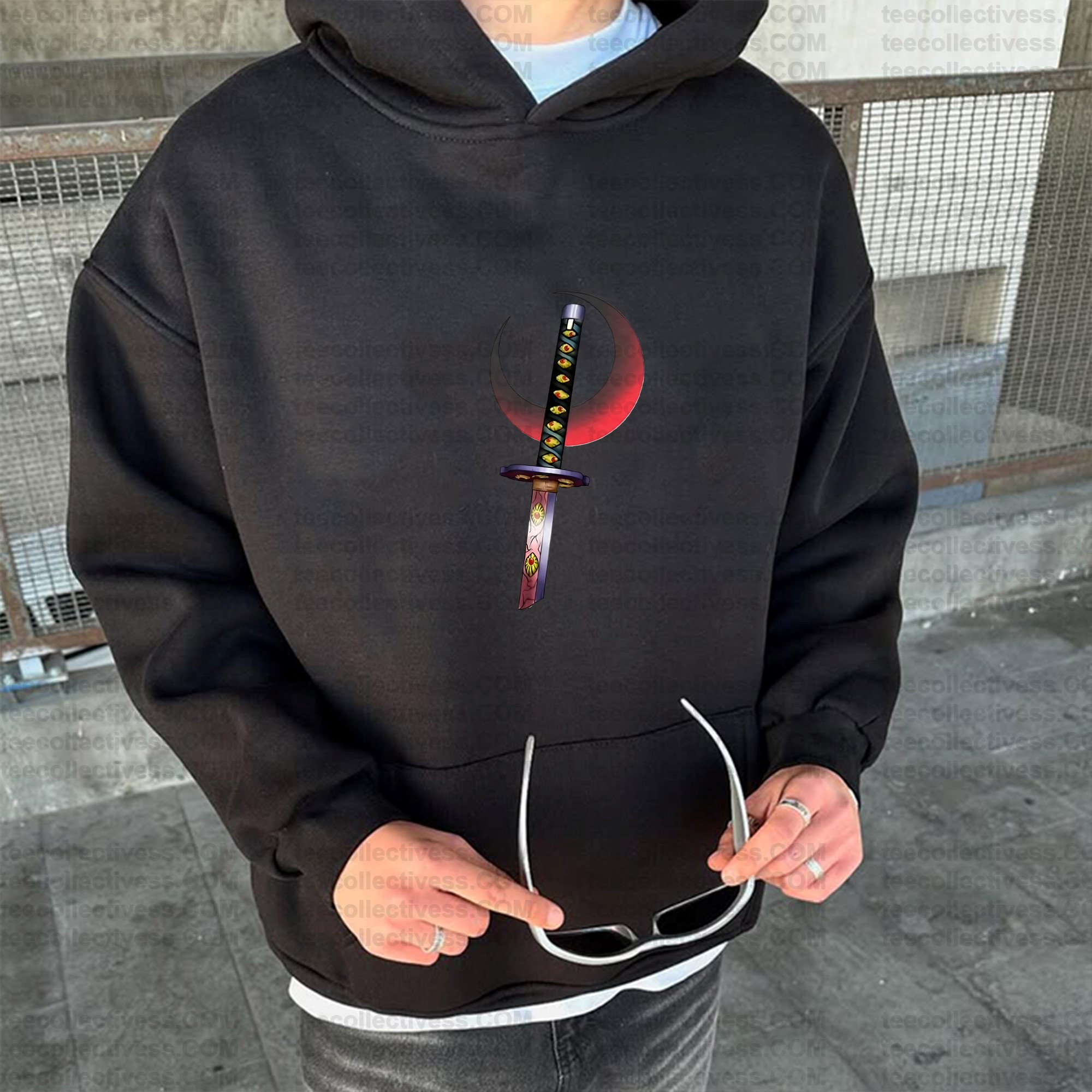 Unisex Graphic Streetwear Vintage Plush Hoodie