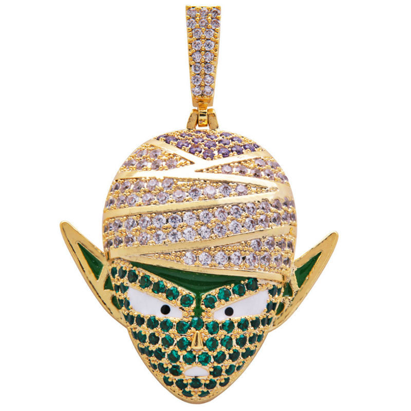 Anime Character Alloy Pendant Necklace-Teegamechanger