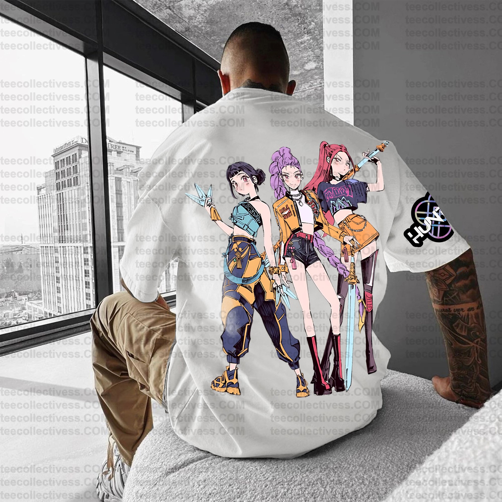 Unisex Anime Inspired Vintage T-Shirt