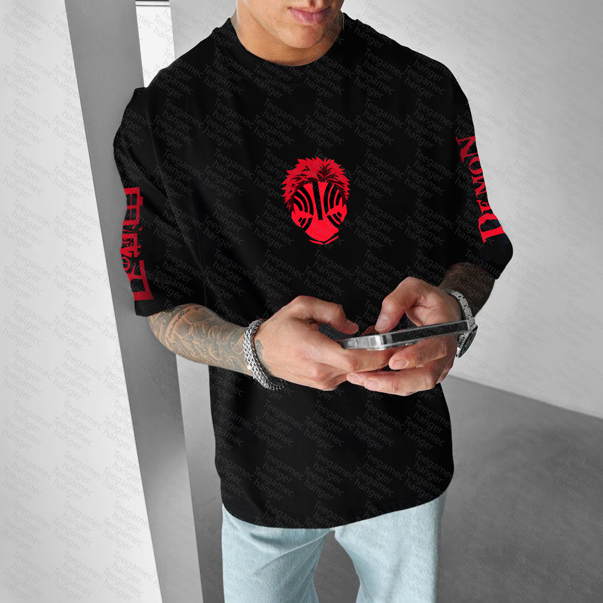 Unisex  "Demon Slayer" Anime Inspired Vintage T-Shirt