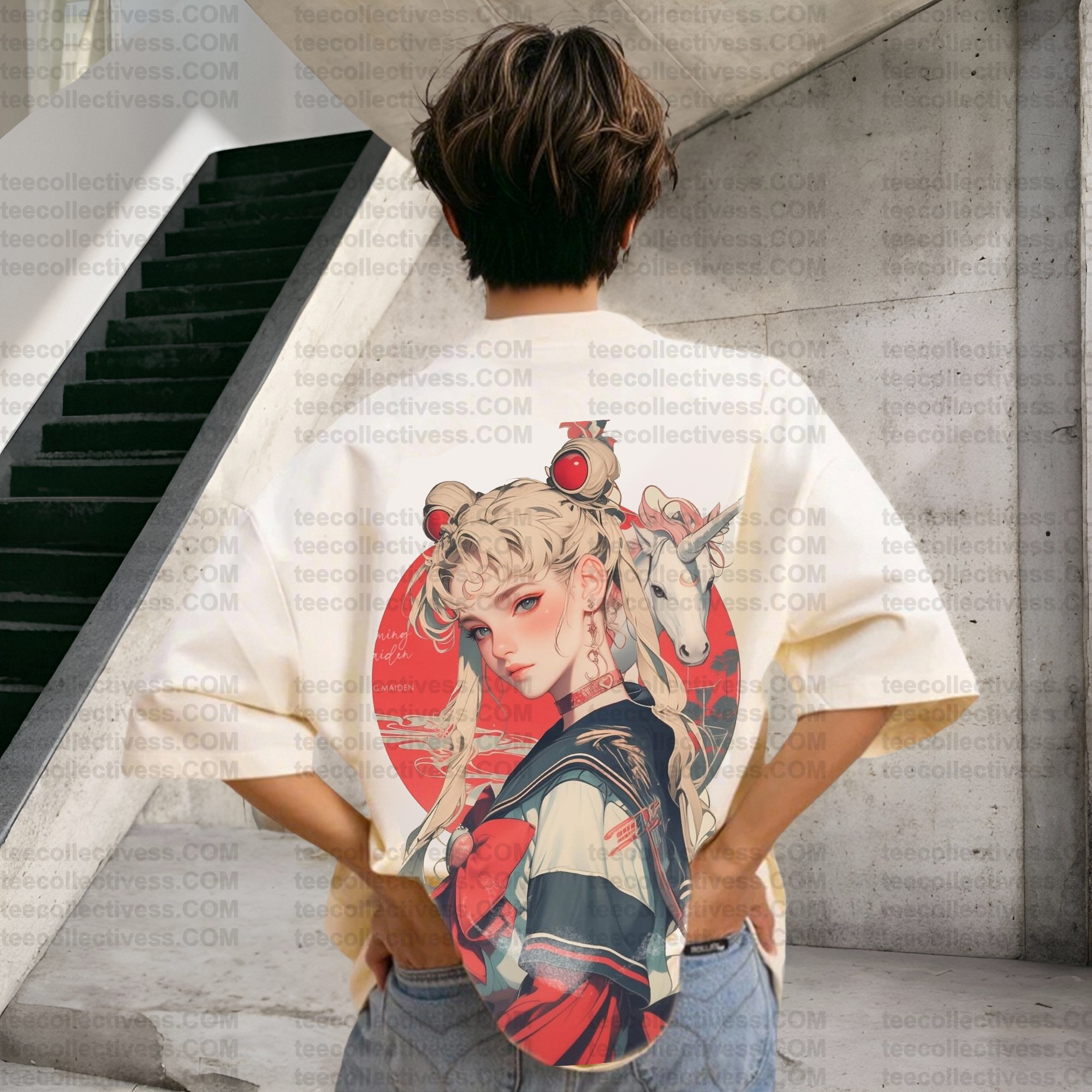 "Sailor Moon" Anime Inspired Vintage T-Shirt