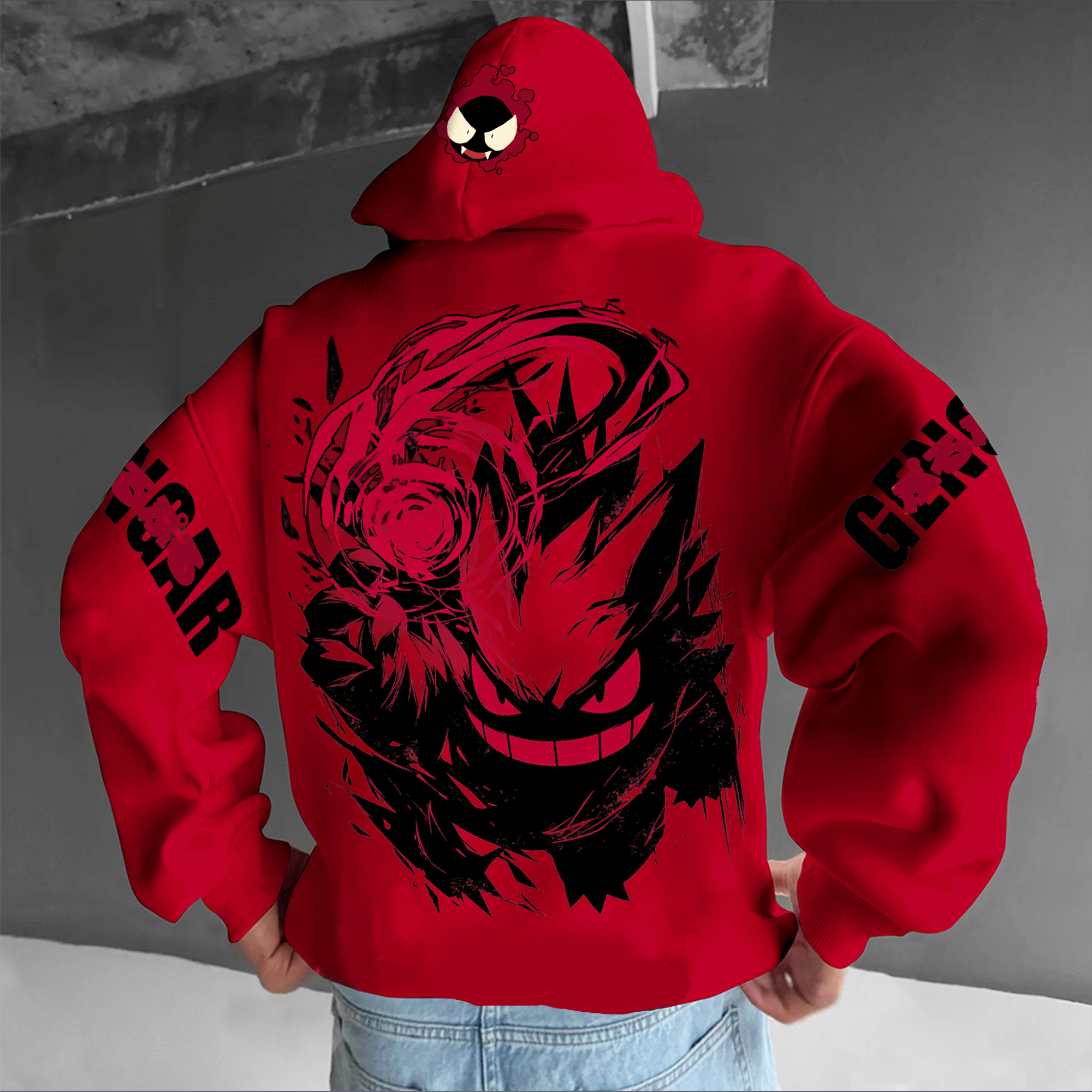 Unisex Anime Graphic Streetwear Vintage Hoodie