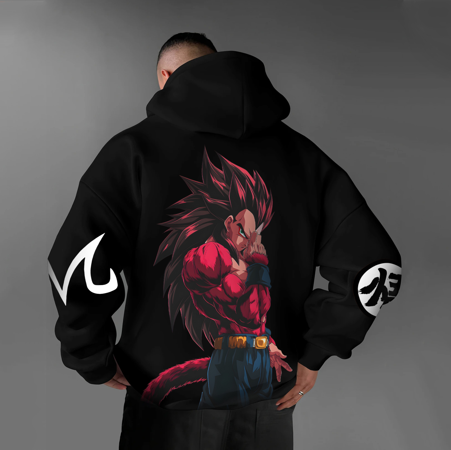 Unisex Anime Graphic Streetwear Vintage Hoodie