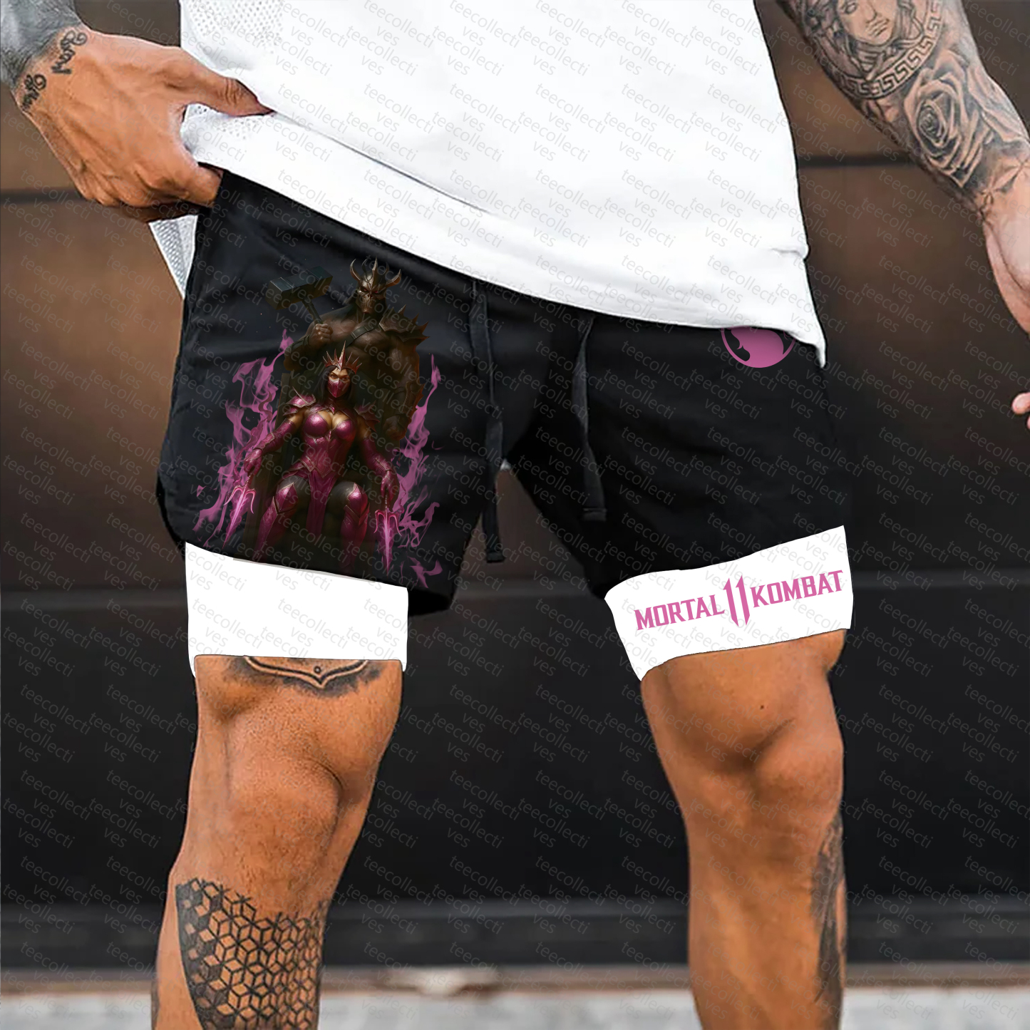 Unisex Casual  Streetwear Shorts