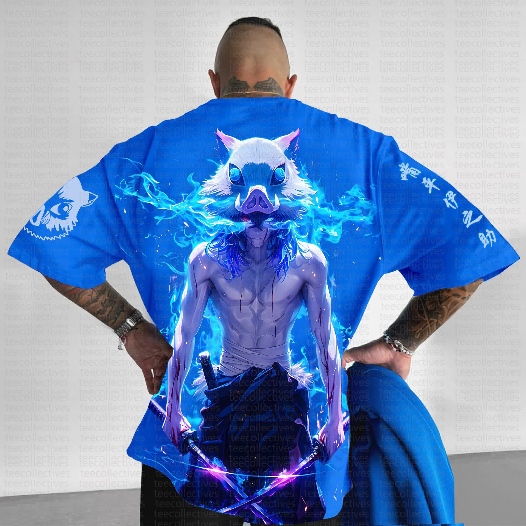 Unisex Anime Inspired Vintage T-Shirt丨Demon Slayer