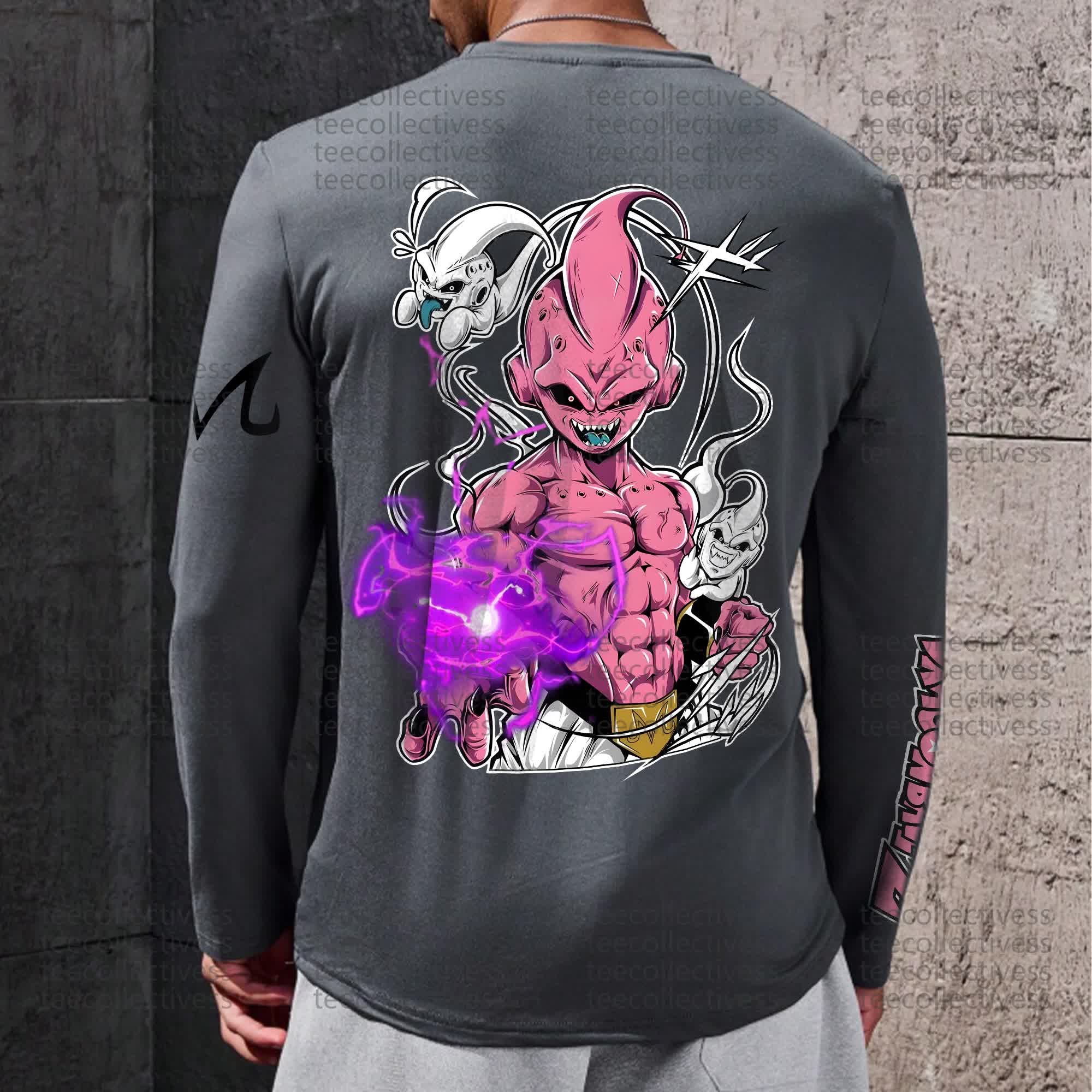 Unisex “DragonBALL Z” Anime Graphic Streetwear Vintage long-sleeved T-shirt