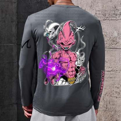 Unisex “DragonBALL Z” Anime Graphic Streetwear Vintage long-sleeved T-shirt
