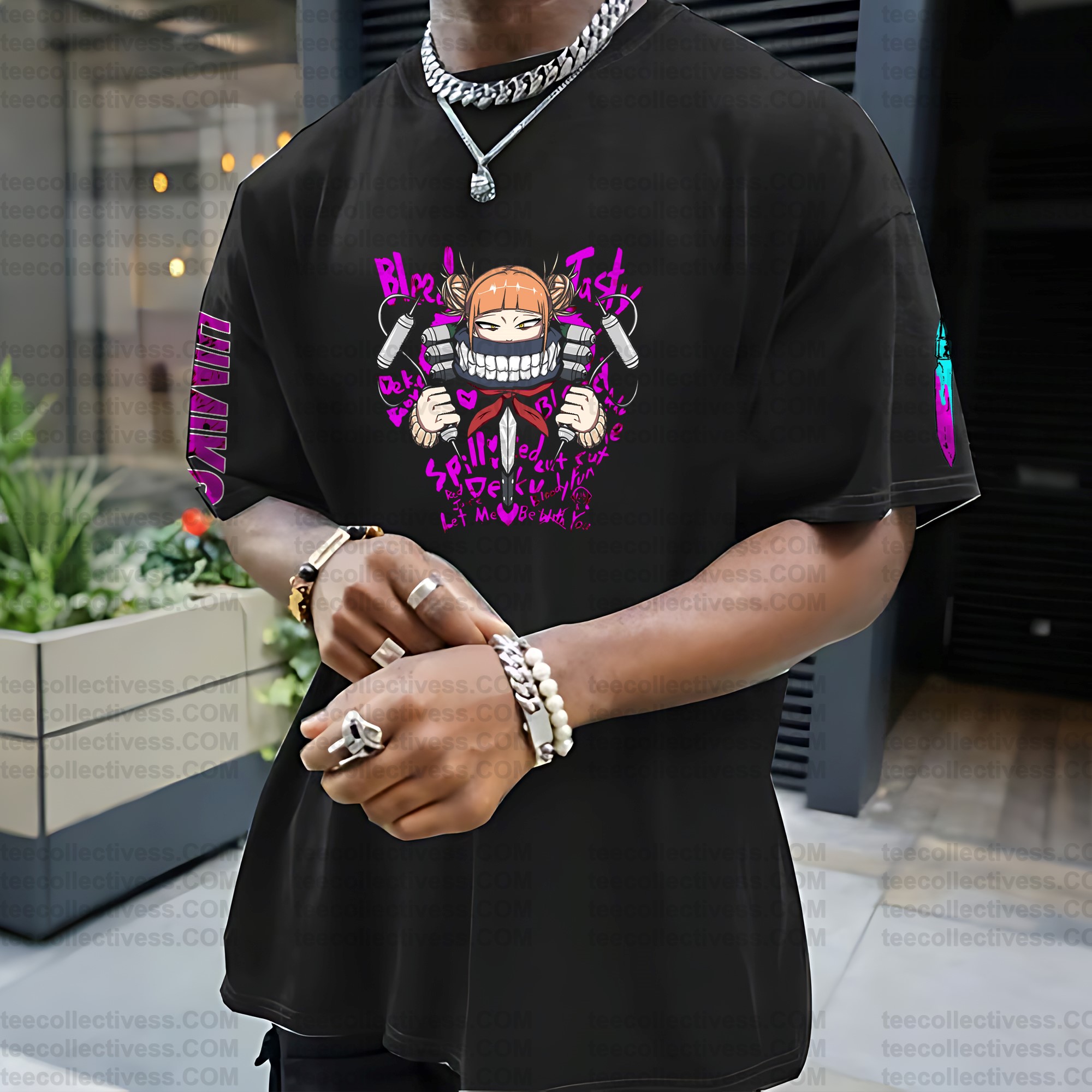 Unisex Anime Inspired Vintage T-Shirt