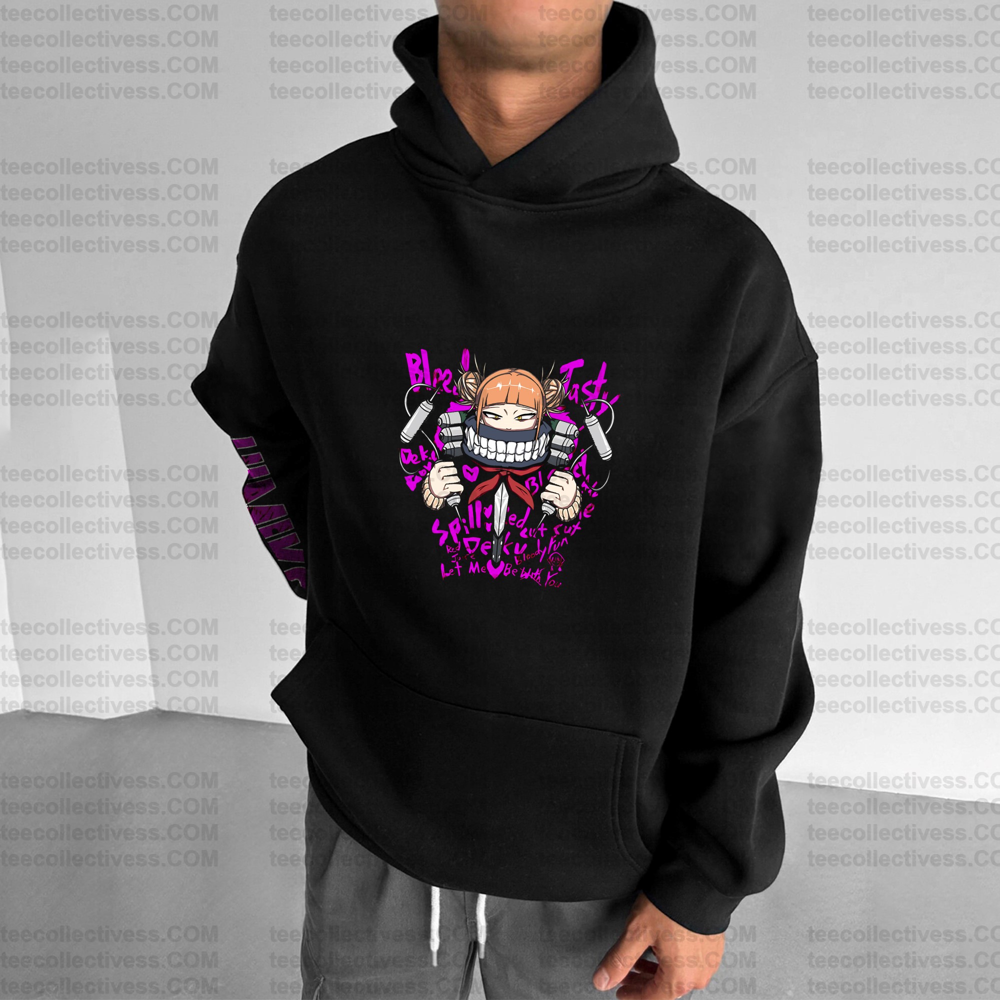 Unisex Anime Graphic Streetwear Vintage Plush Hoodie