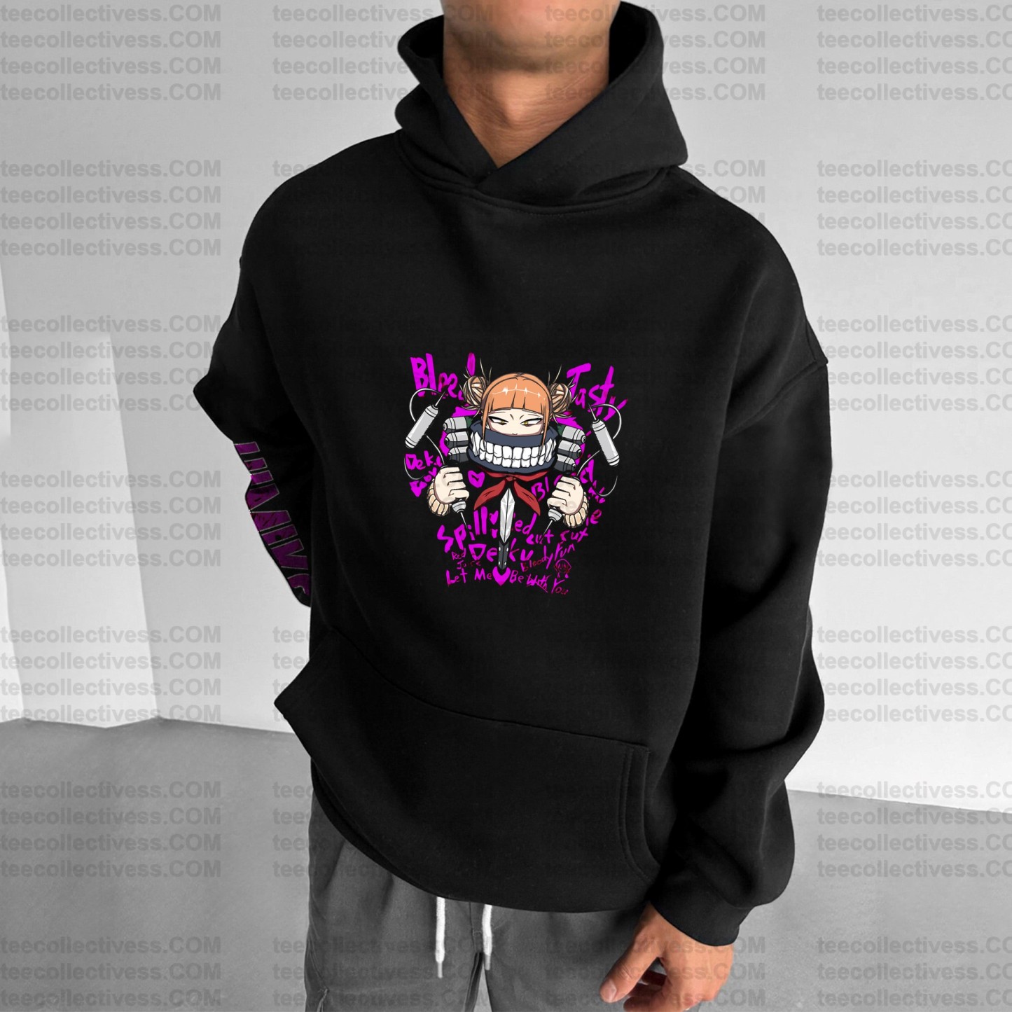 Unisex Anime Graphic Streetwear Vintage Plush Hoodie
