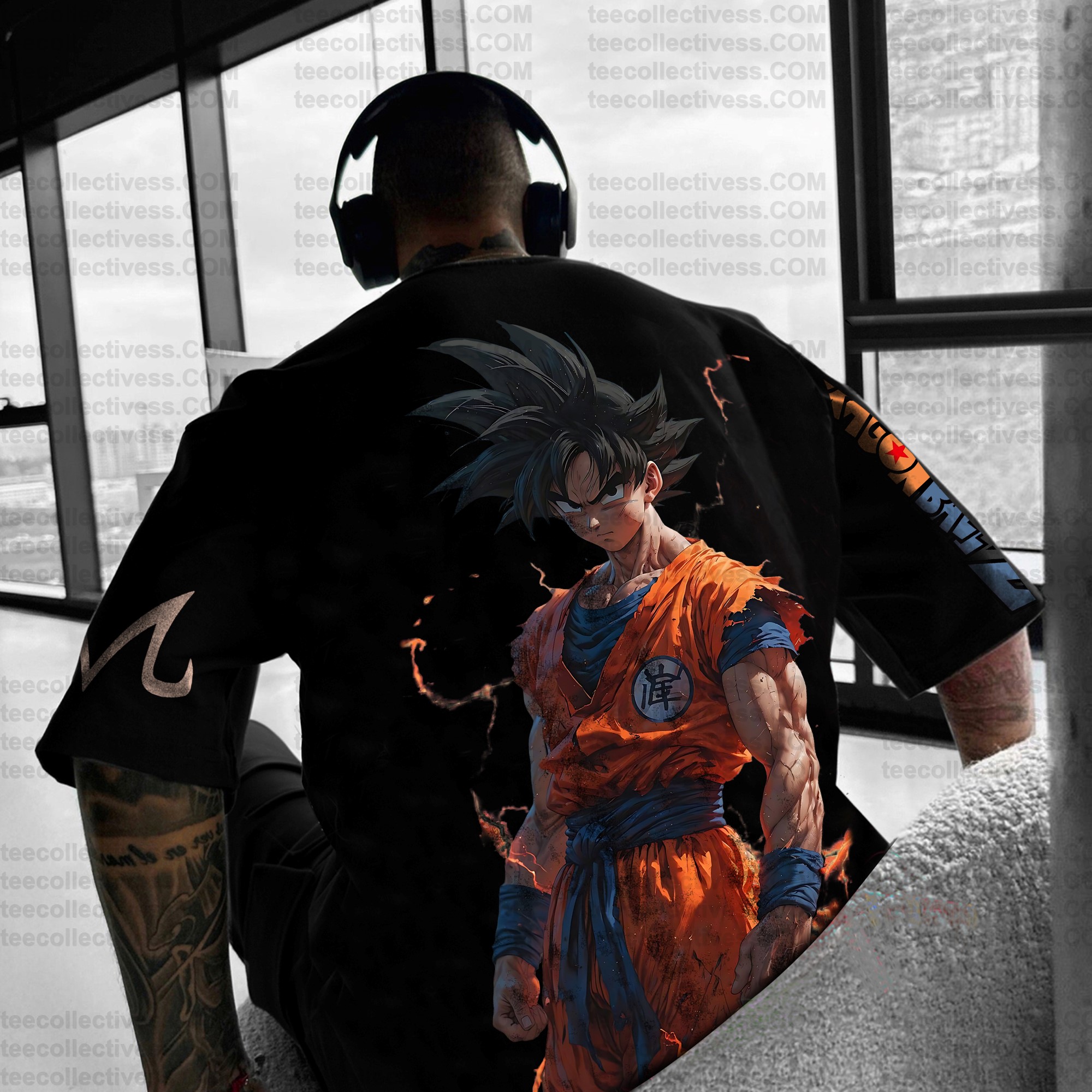 Unisex Anime Inspired Vintage T-Shirt丨DragonBall