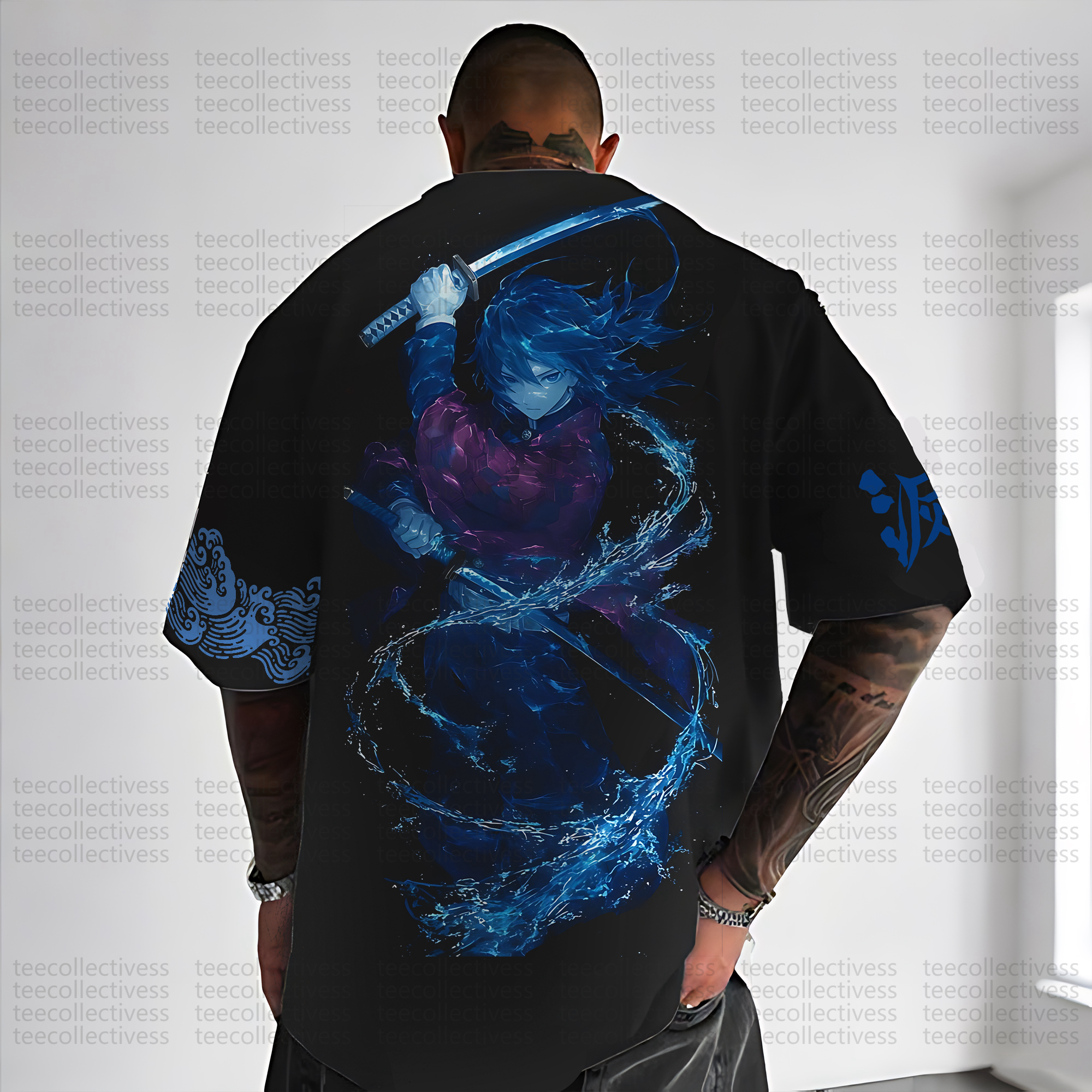 Unisex  " Demon slayer " Anime Inspired Vintage T-Shirt