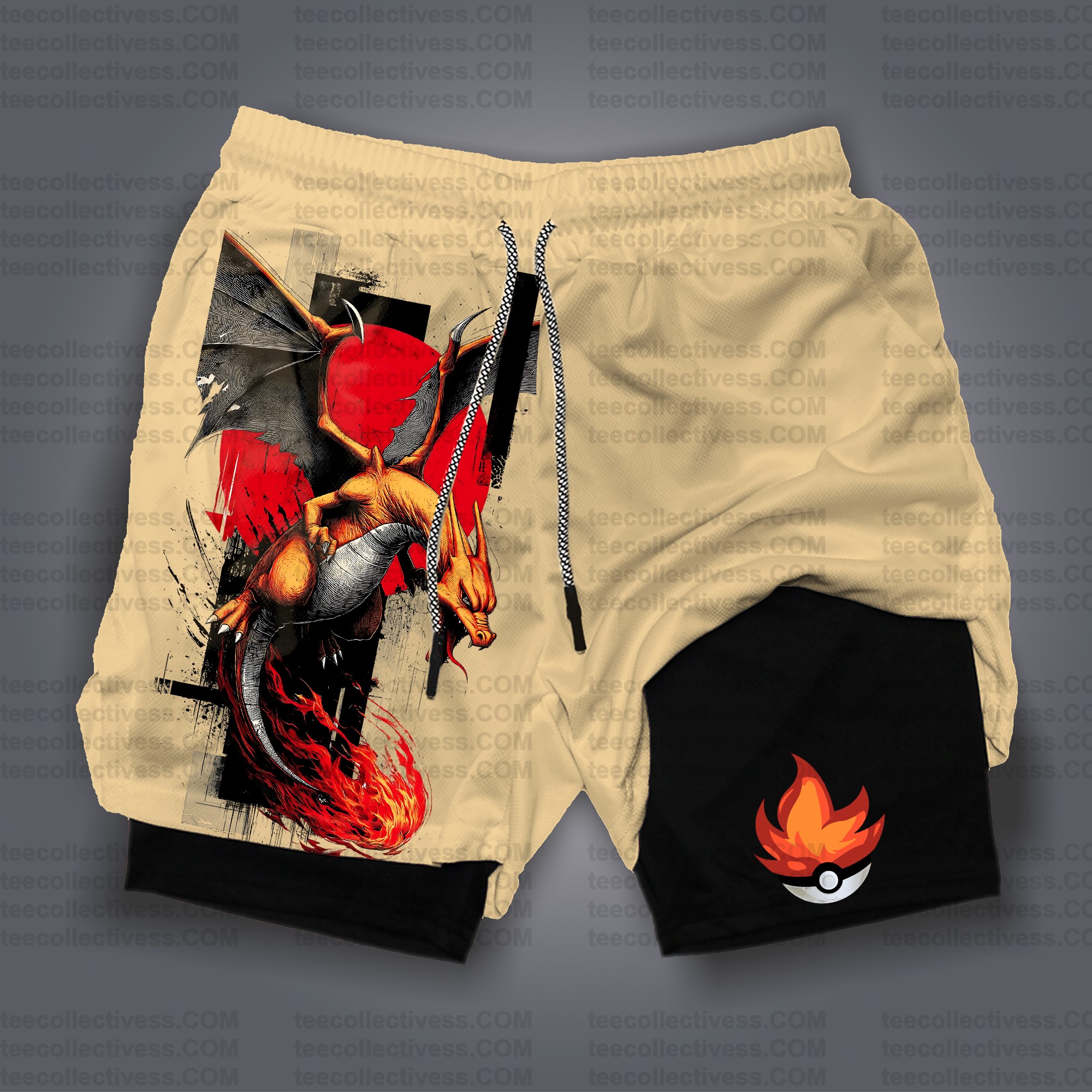 Unisex Casual Anime Streetwear Shorts