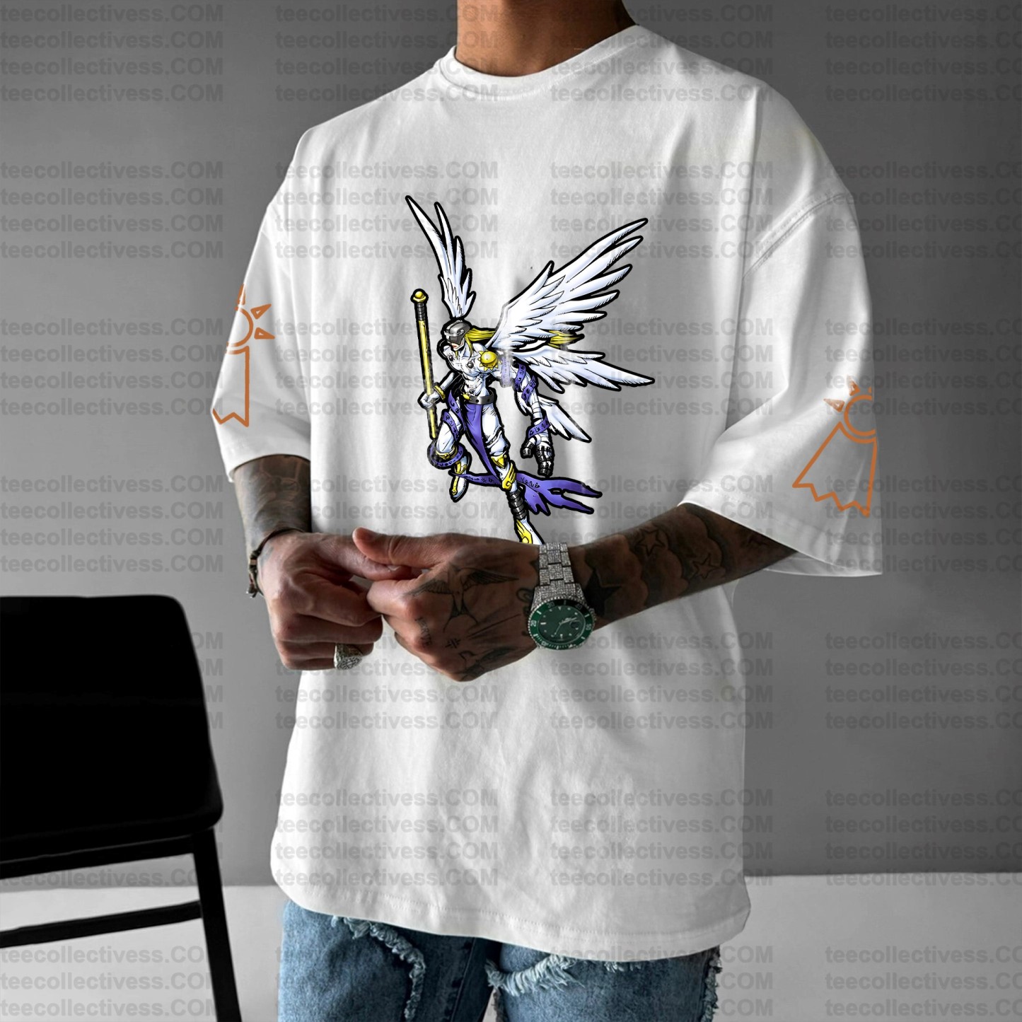 Unisex Anime Inspired Vintage T-Shirt