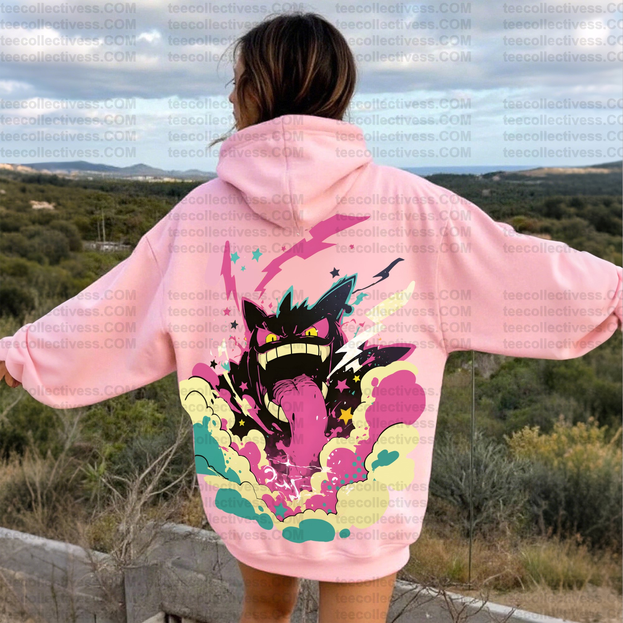 ‘’Pokémon " Anime Inspired Vintage Hoodie