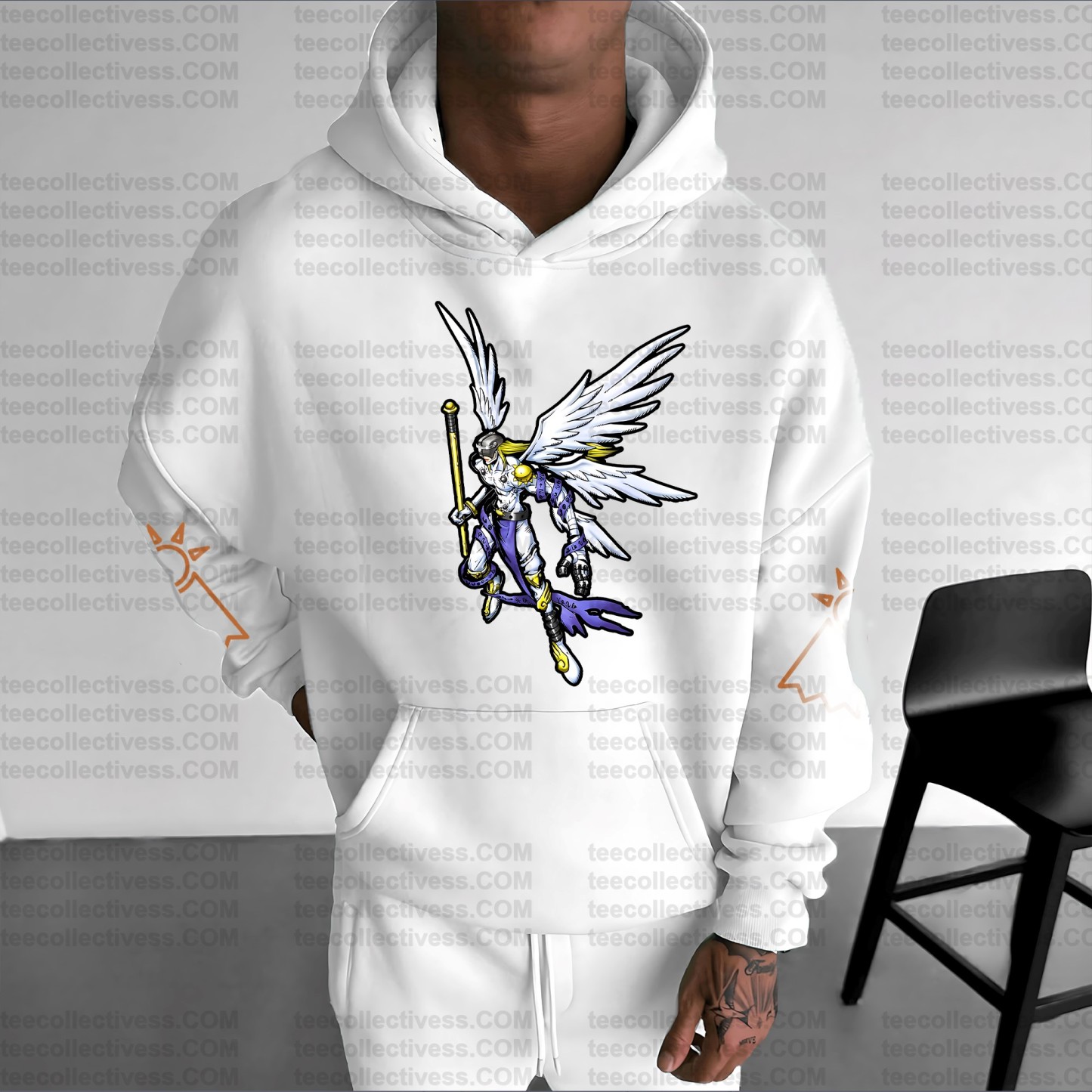 Unisex Anime Graphic Streetwear Vintage Hoodie