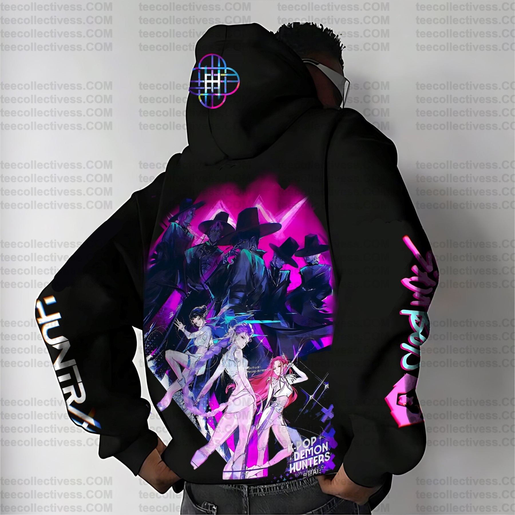 Unisex Anime Graphic Streetwear Vintage Hoodie丨Demon slayer