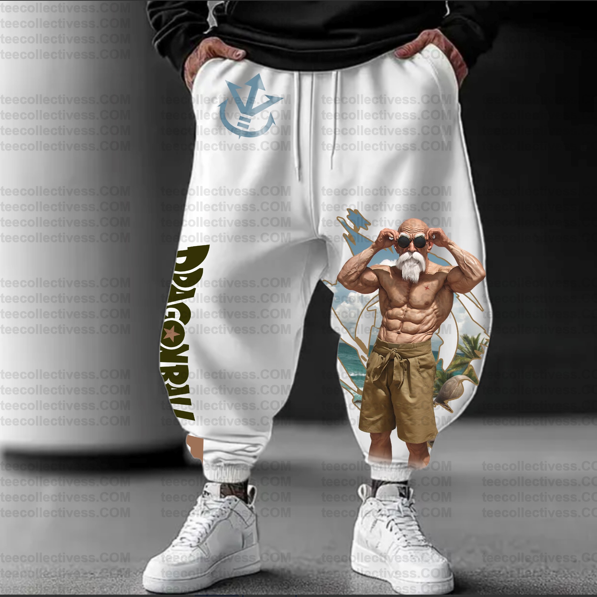 Unisex Anime Inspired Vintage Pants