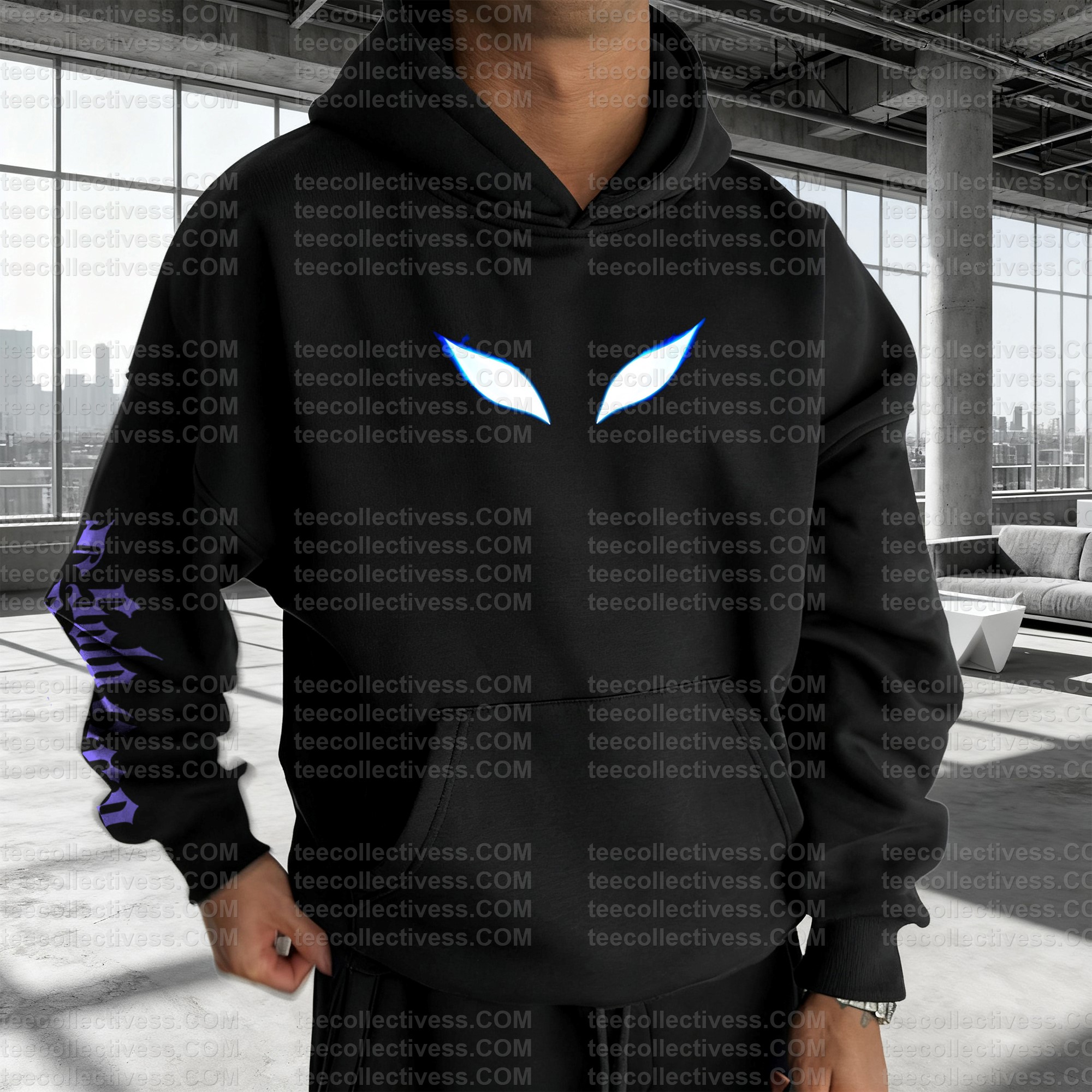 Unisex Anime Graphic Streetwear Wintage Plush Hoodie