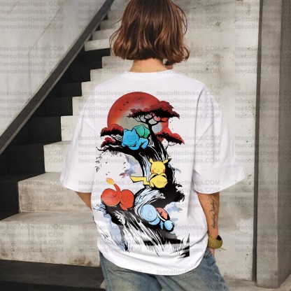 "Pokémon" Anime Inspired Vintage T-Shirt