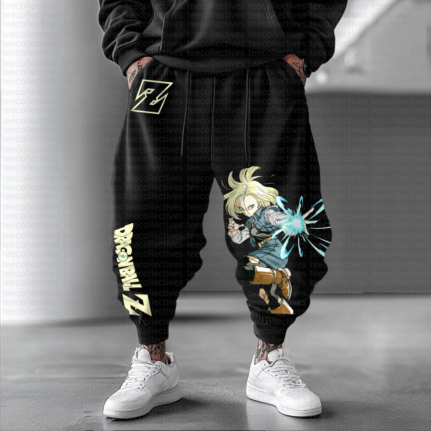 Unisex Anime Inspired Vintage Pants丨Demon Slayer X Pokémon