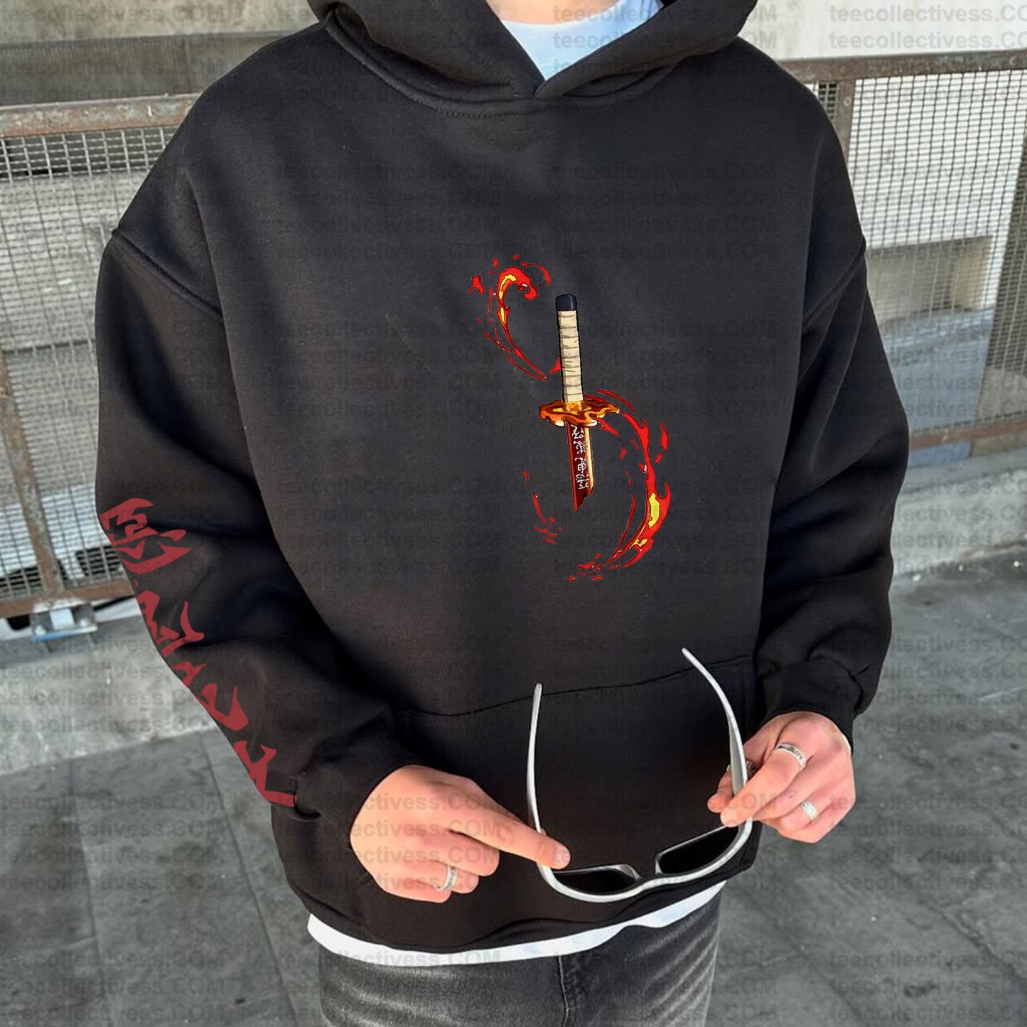 Unisex Anime Graphic Streetwear Vintage Hoodie| KNY