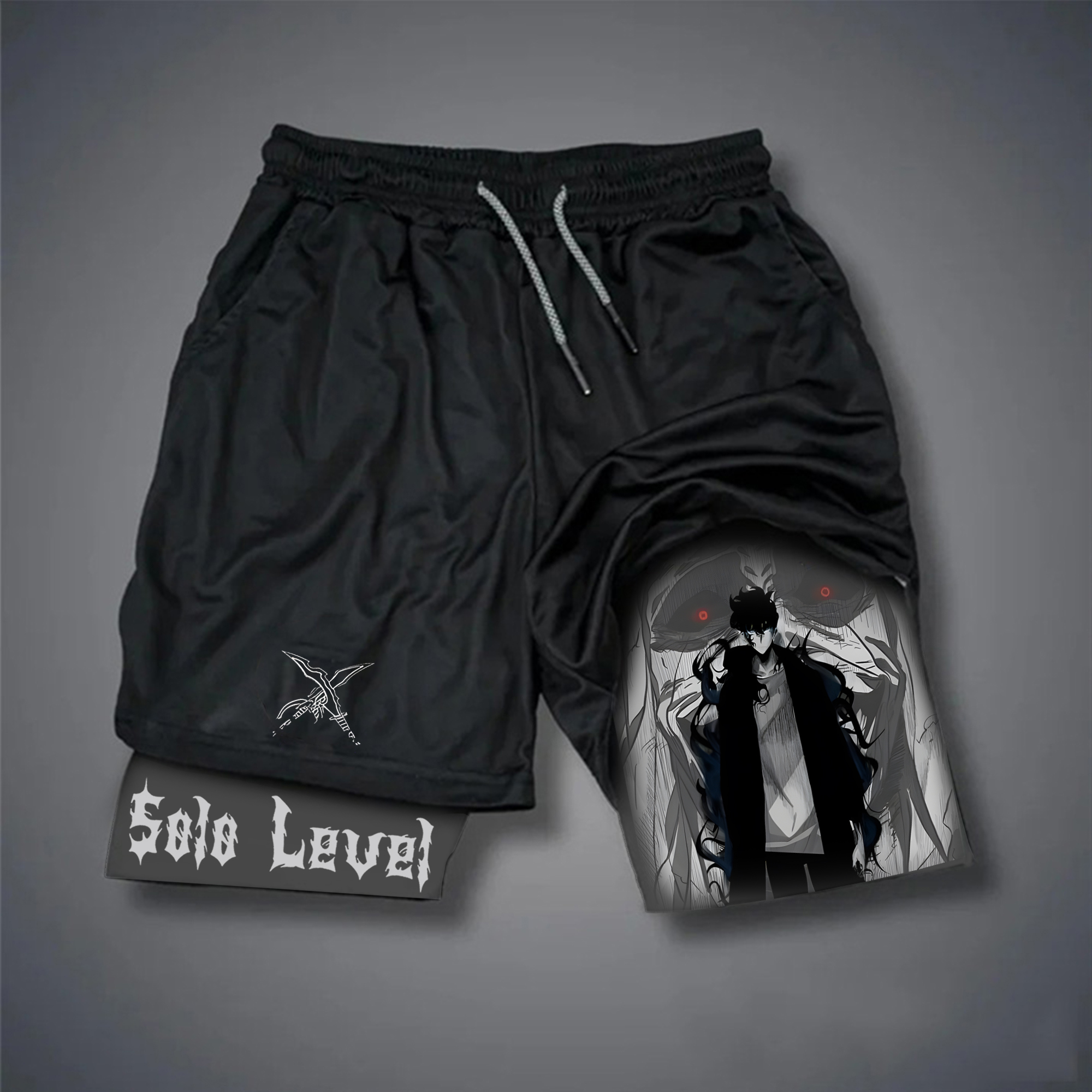 Unisex Casual Anime Streetwear Shorts