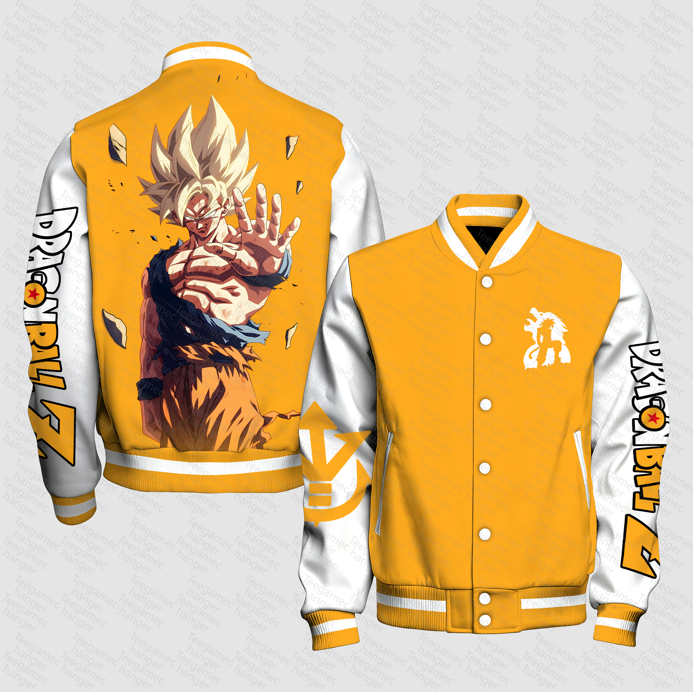 Unisex Vintage Anime Graphic Jacket