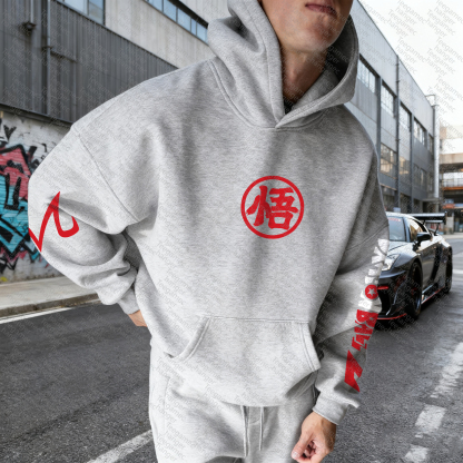 Unisex Graphic Streetwear Vintage Plush Hoodie