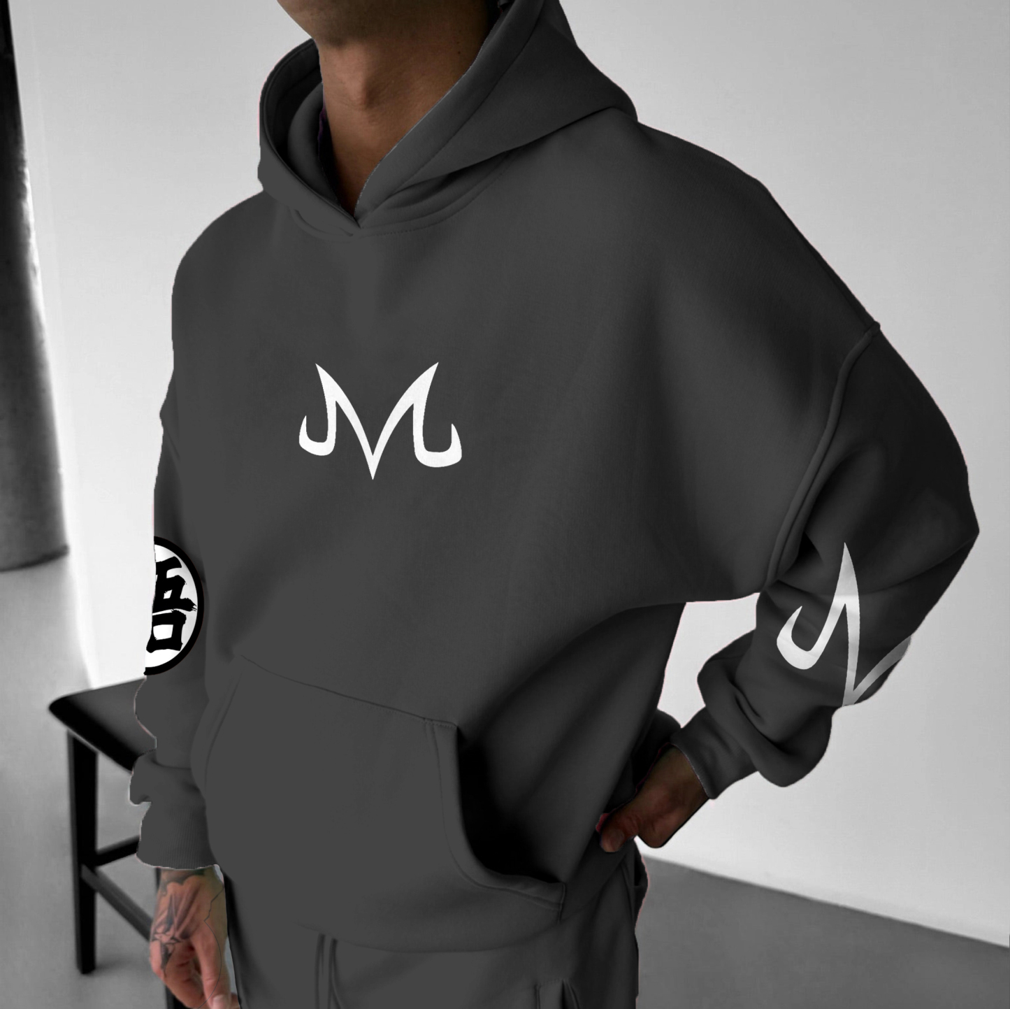 Unisex Anime Graphic Streetwear Vintage Hoodie