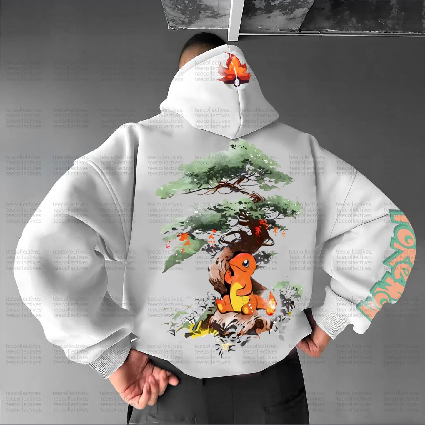 Unisex “Pokémon” Anime Graphic Streetwear Vintage Hoodie