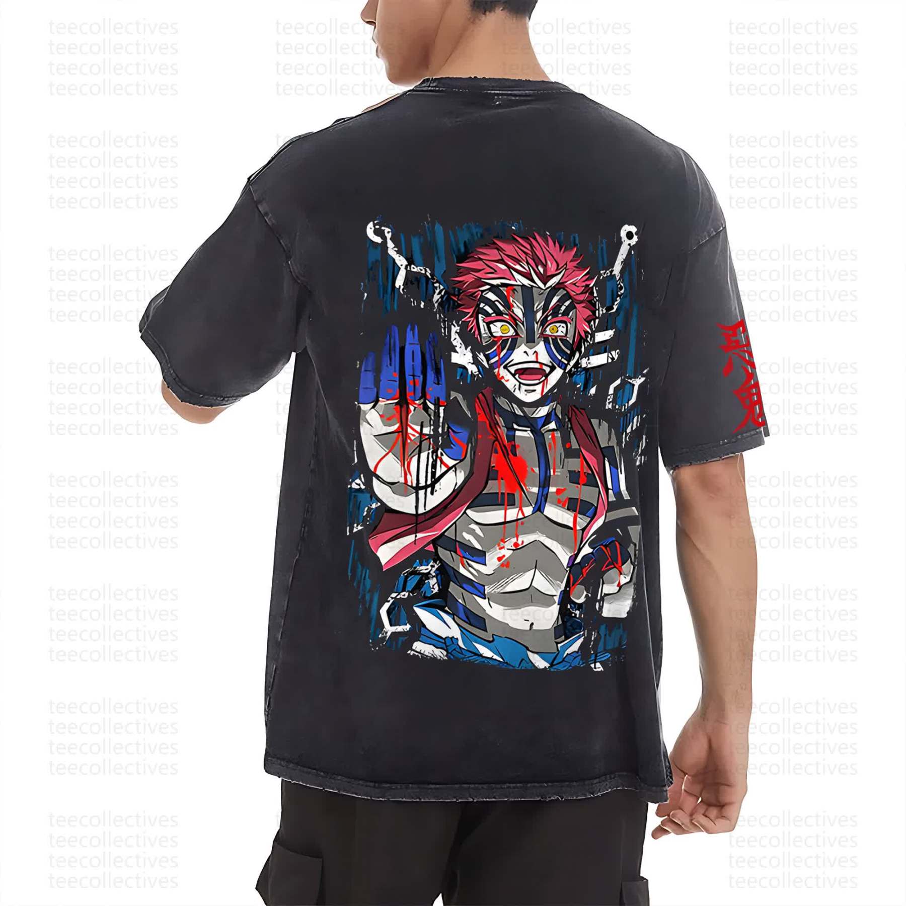 Demon Slayer Vintage Washed Unisex T-Shirt