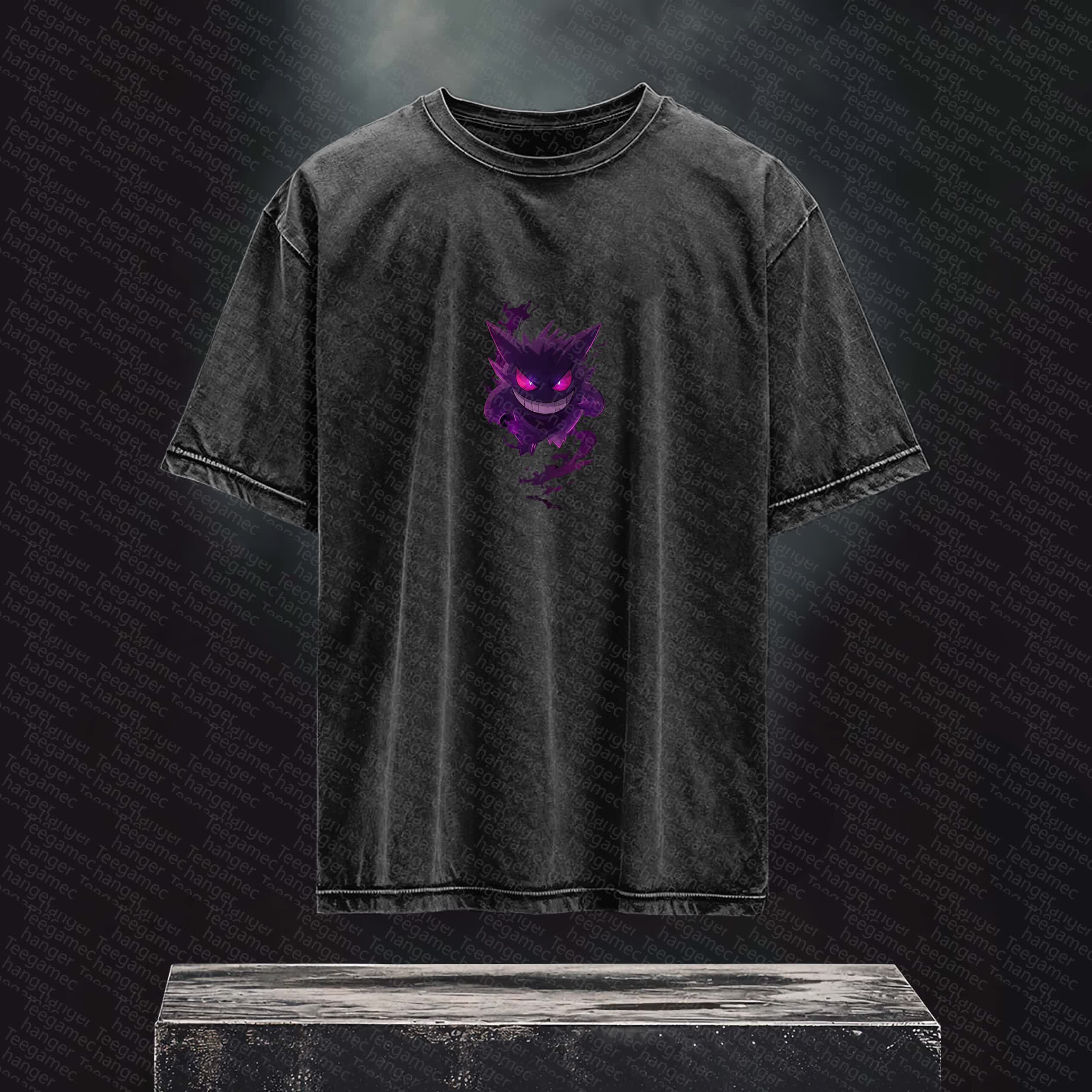 Unisex Anime Inspired Vintage Washed T-Shirt丨 Pokémon