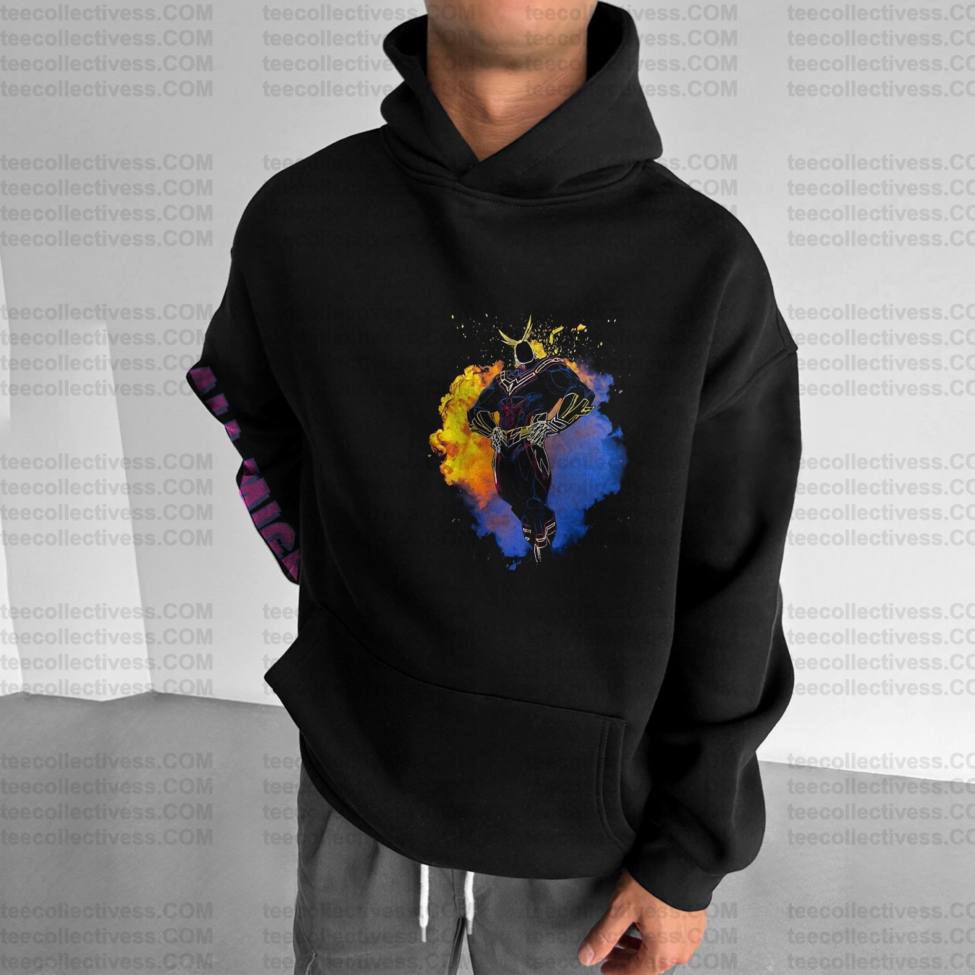 Unisex Anime Graphic Streetwear Vintage Plush Hoodie