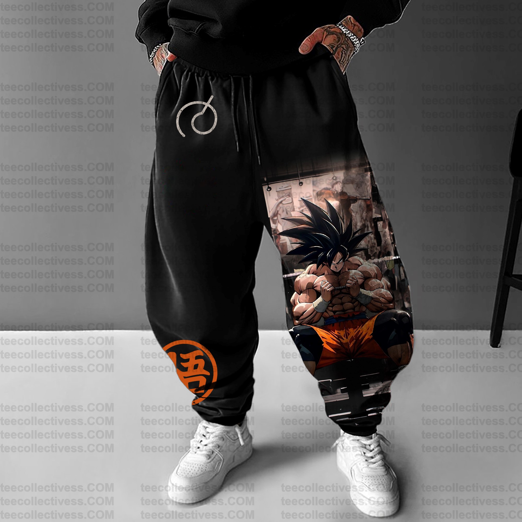 Unisex Anime Inspired Vintage Pants