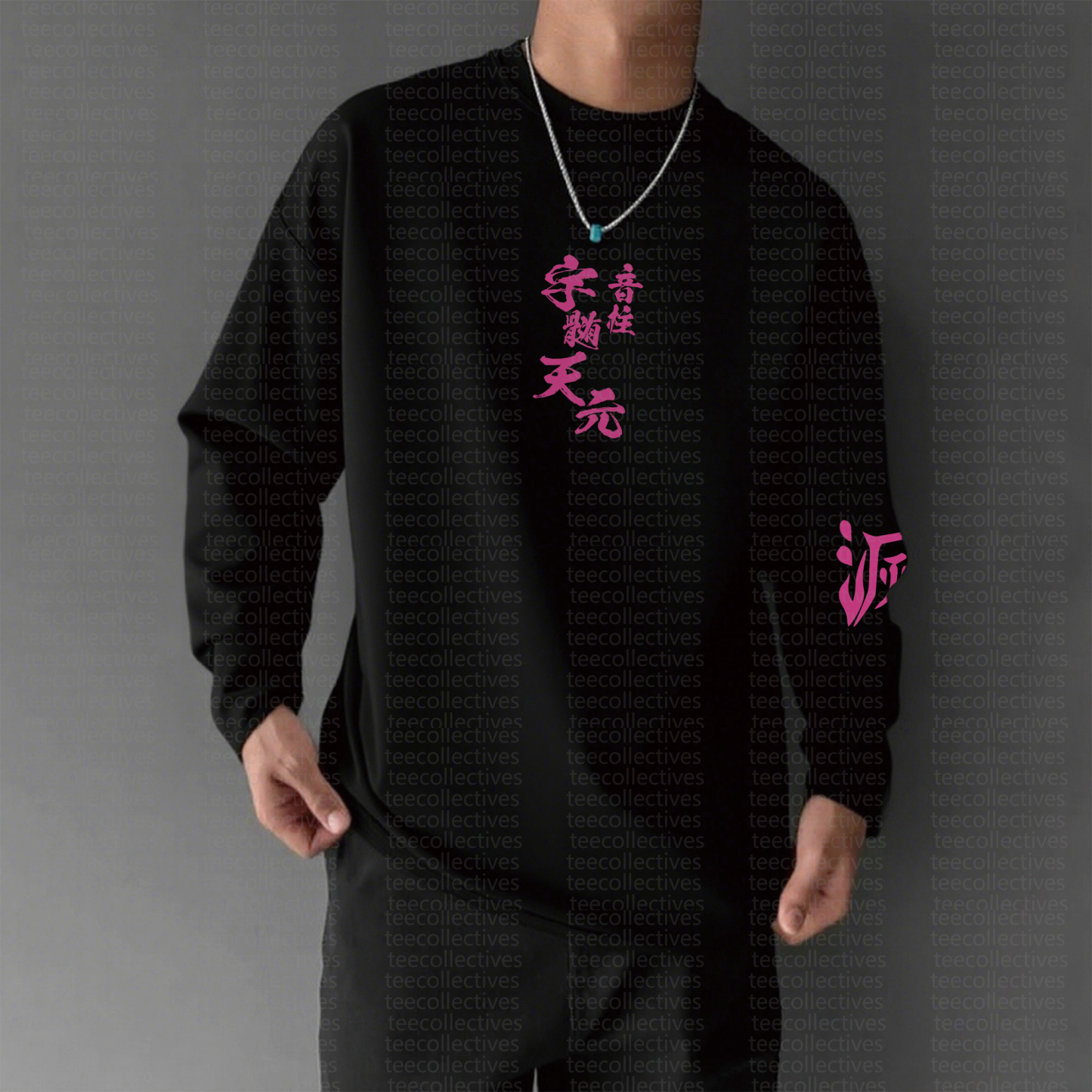 Unisex “Demon Slayer” Anime Graphic Streetwear Vintage Long-Sleeved T-shirt