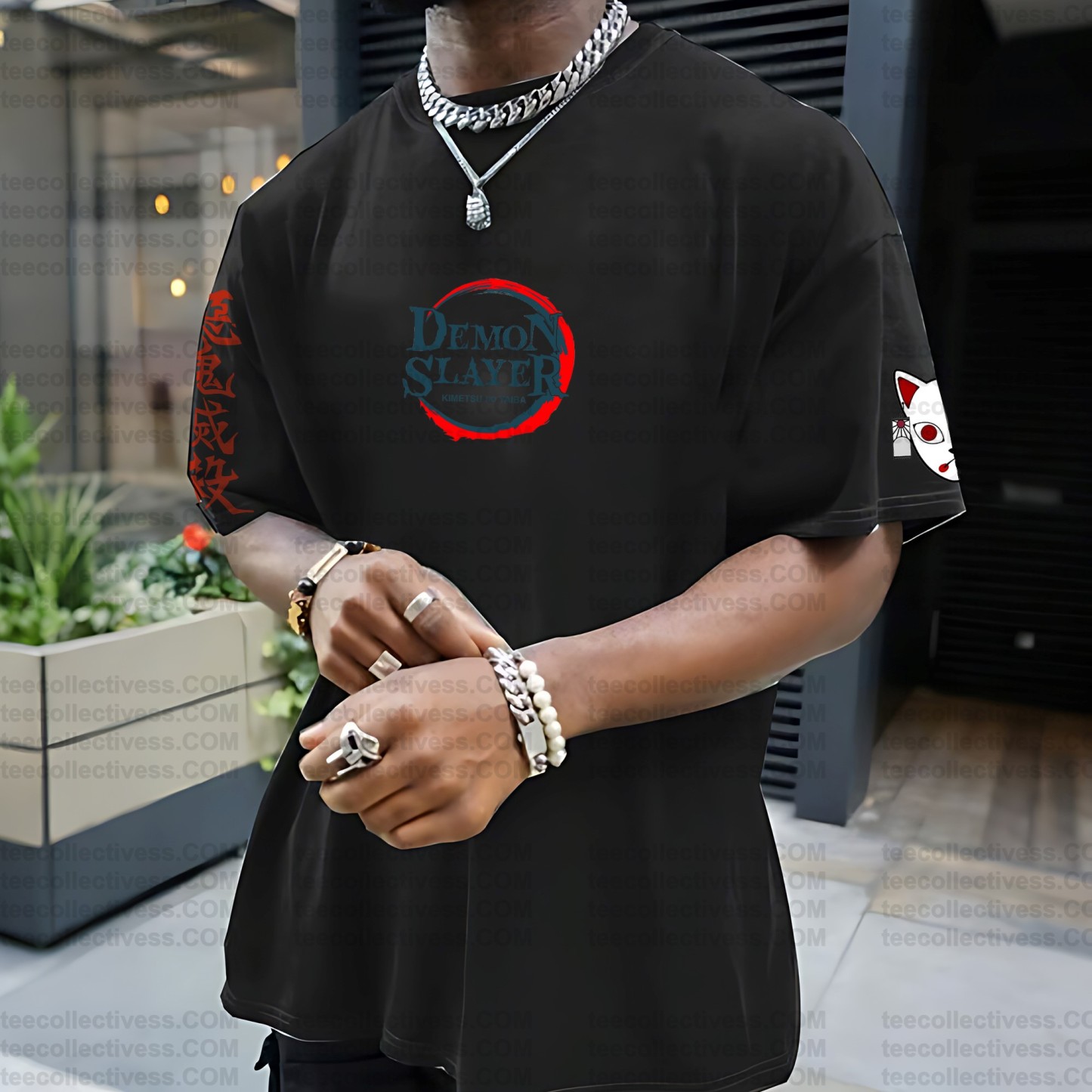 Unisex  " Demon slayer " Anime Inspired Vintage T-Shirt