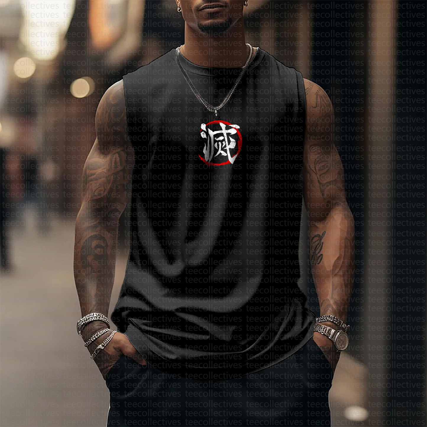 Unisex “Demon Slayer” Casual Anime  Tank Top