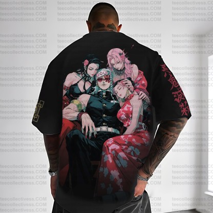 Unisex  " Demon slayer " Anime Inspired Vintage T-Shirt