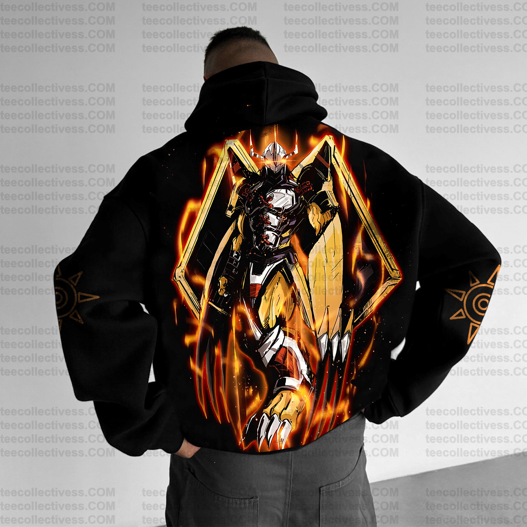 Unisex Anime Graphic Streetwear Vintage Hoodie