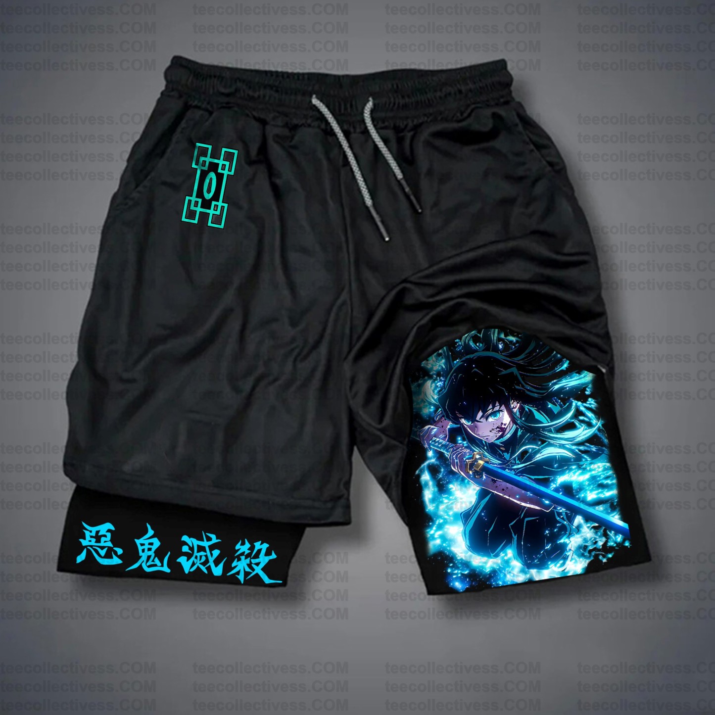 Unisex “ Demon Slayer: Kimetsu no Yaiba” Casual Streetwear Shorts