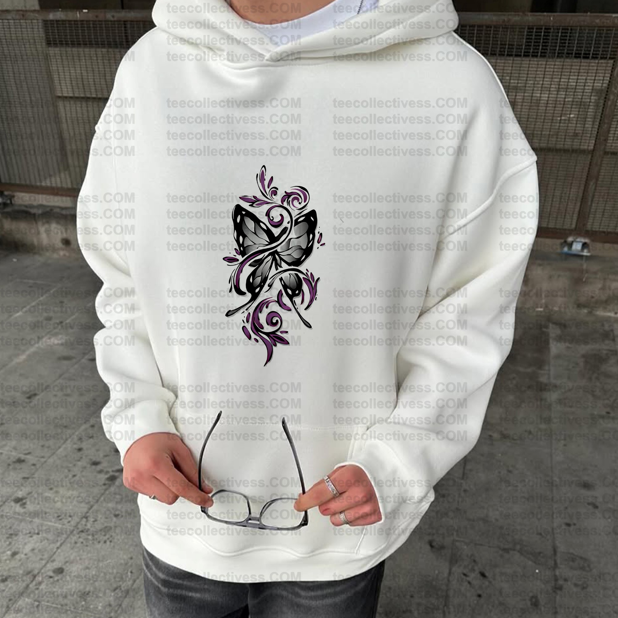 Unisex Graphic Streetwear Vintage Plush Hoodie