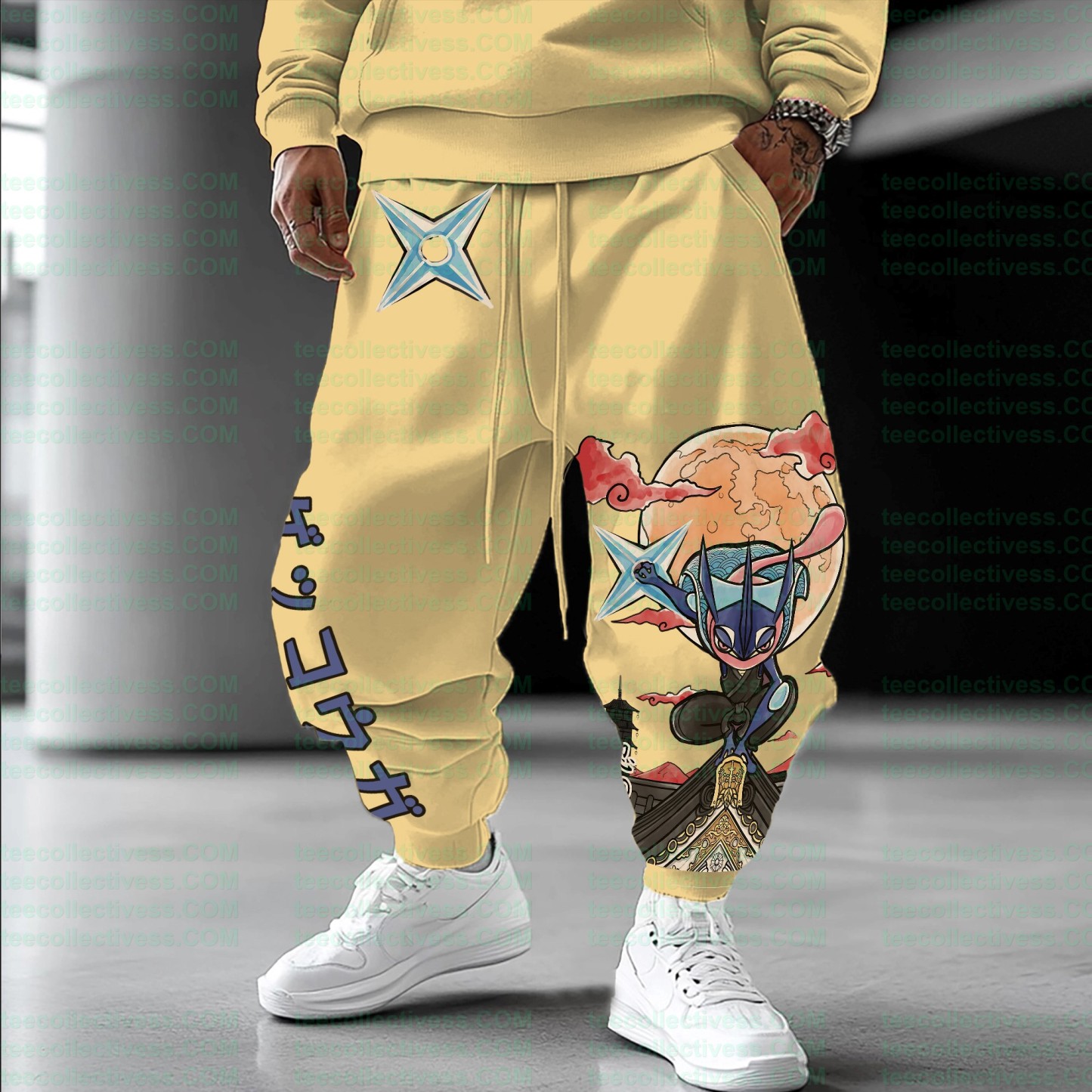 Unisex Casual Anime Streetwear Pants
