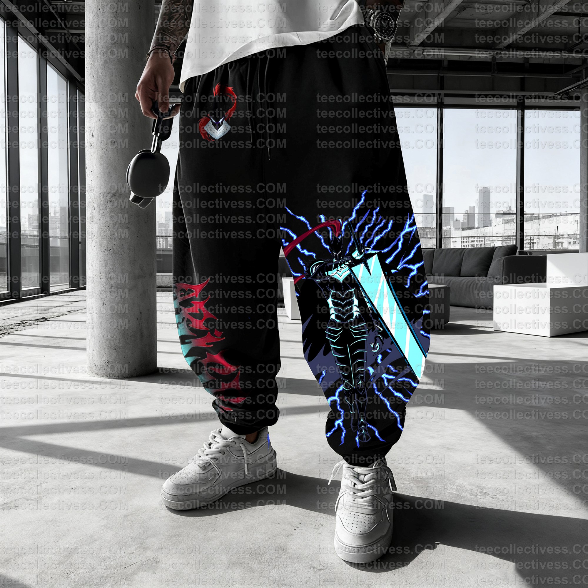 Unisex Anime Inspired Vintage Plush Pants