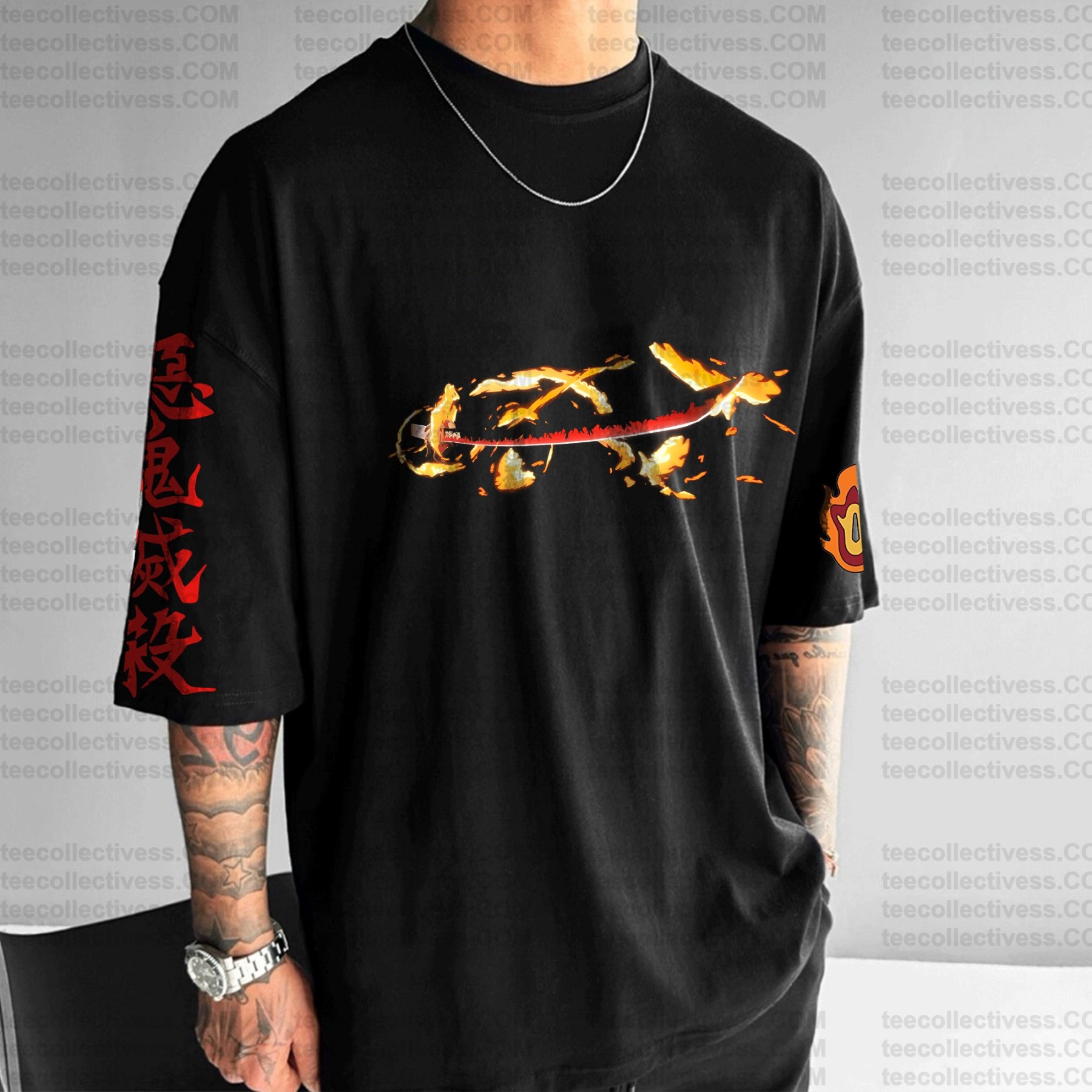 Unisex Anime Inspired Vintage T-Shirt| KNY